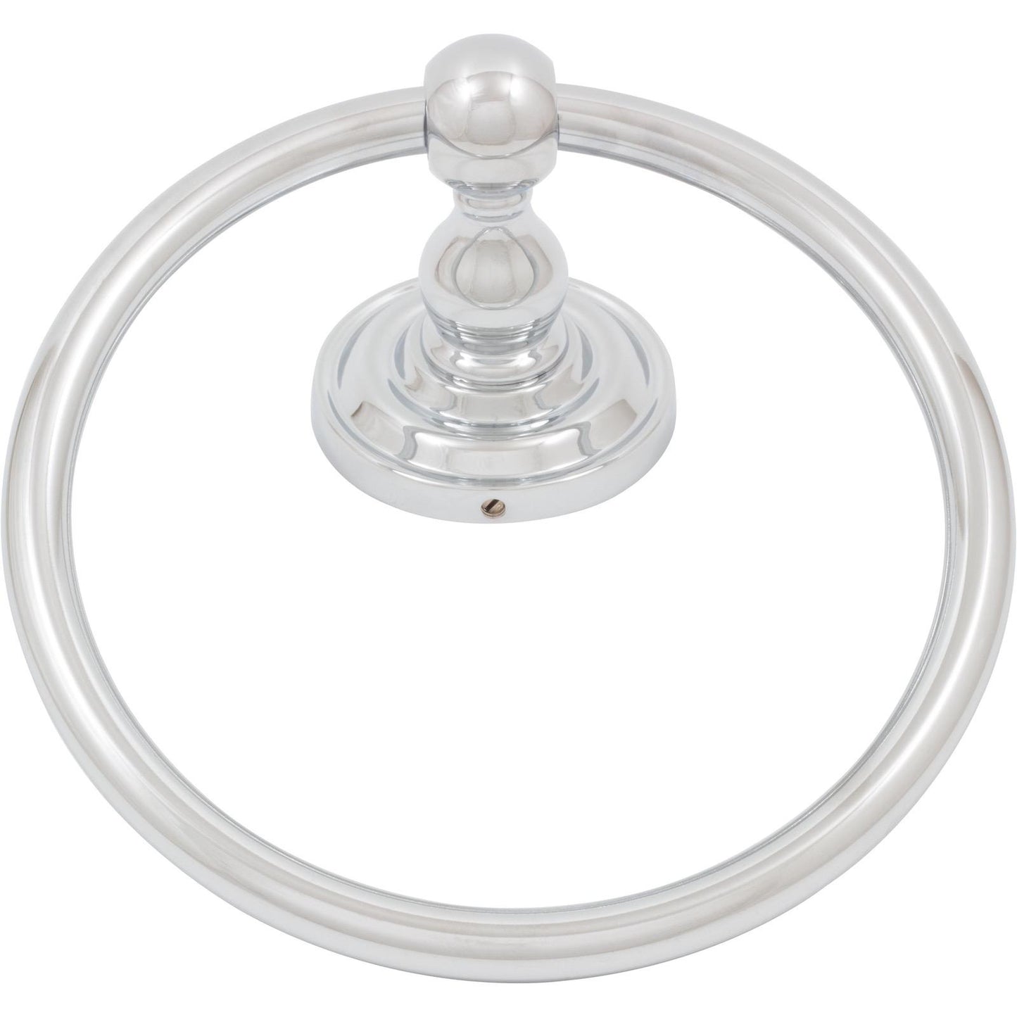 Stone Harbor Hardware Charlotte Towel Ring, Polished Chrome
