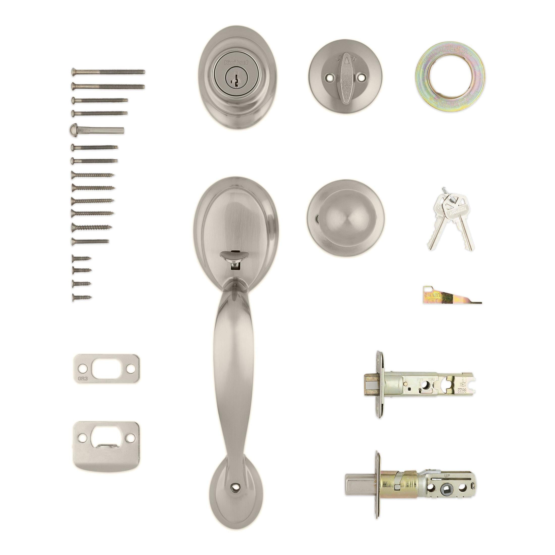 687DAXP 15 SMT RBP Dakota Handleset with Polo - Satin Nickel