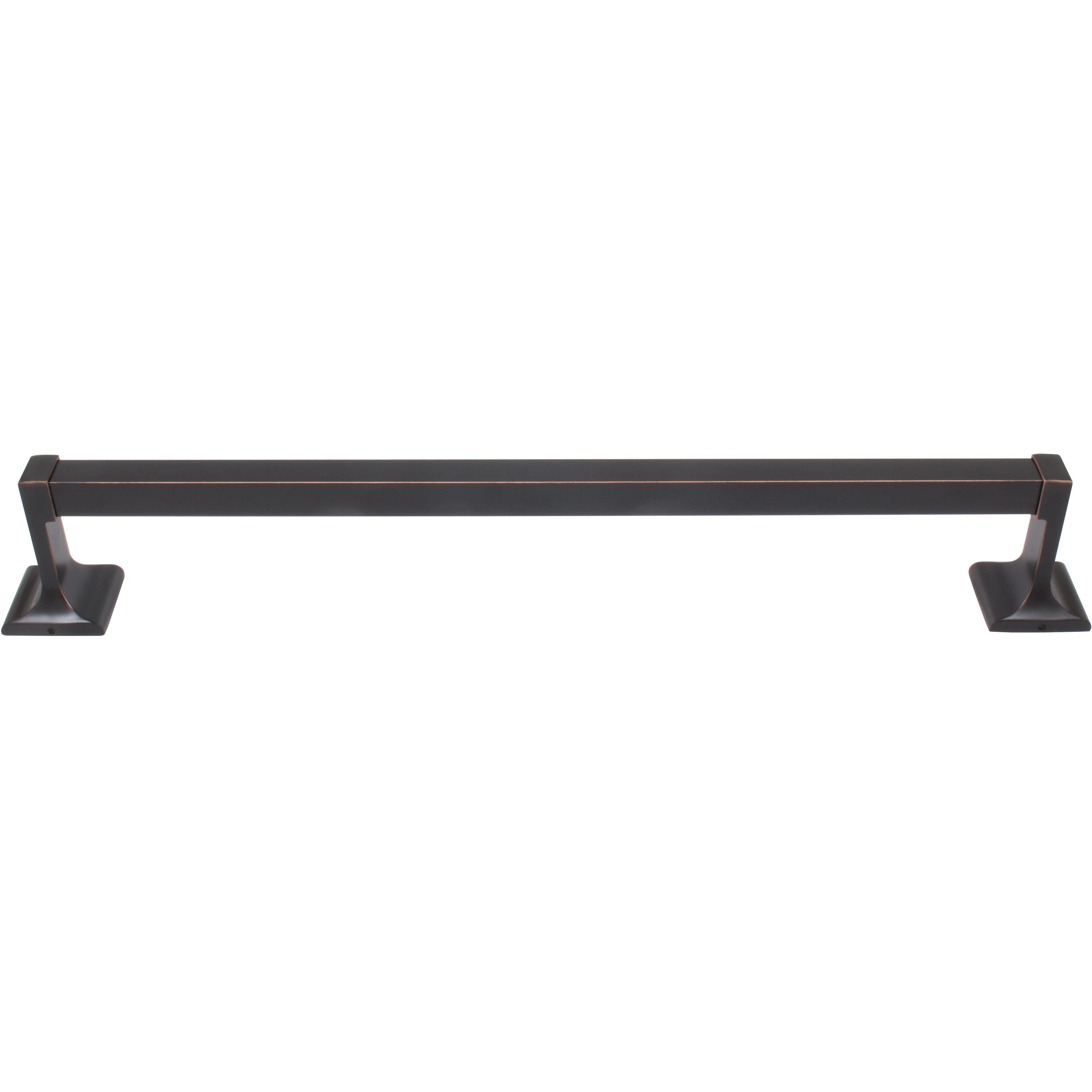 Stone Harbor Hardware Madison Towel Bar, 30 Inches, Vintage Bronze
