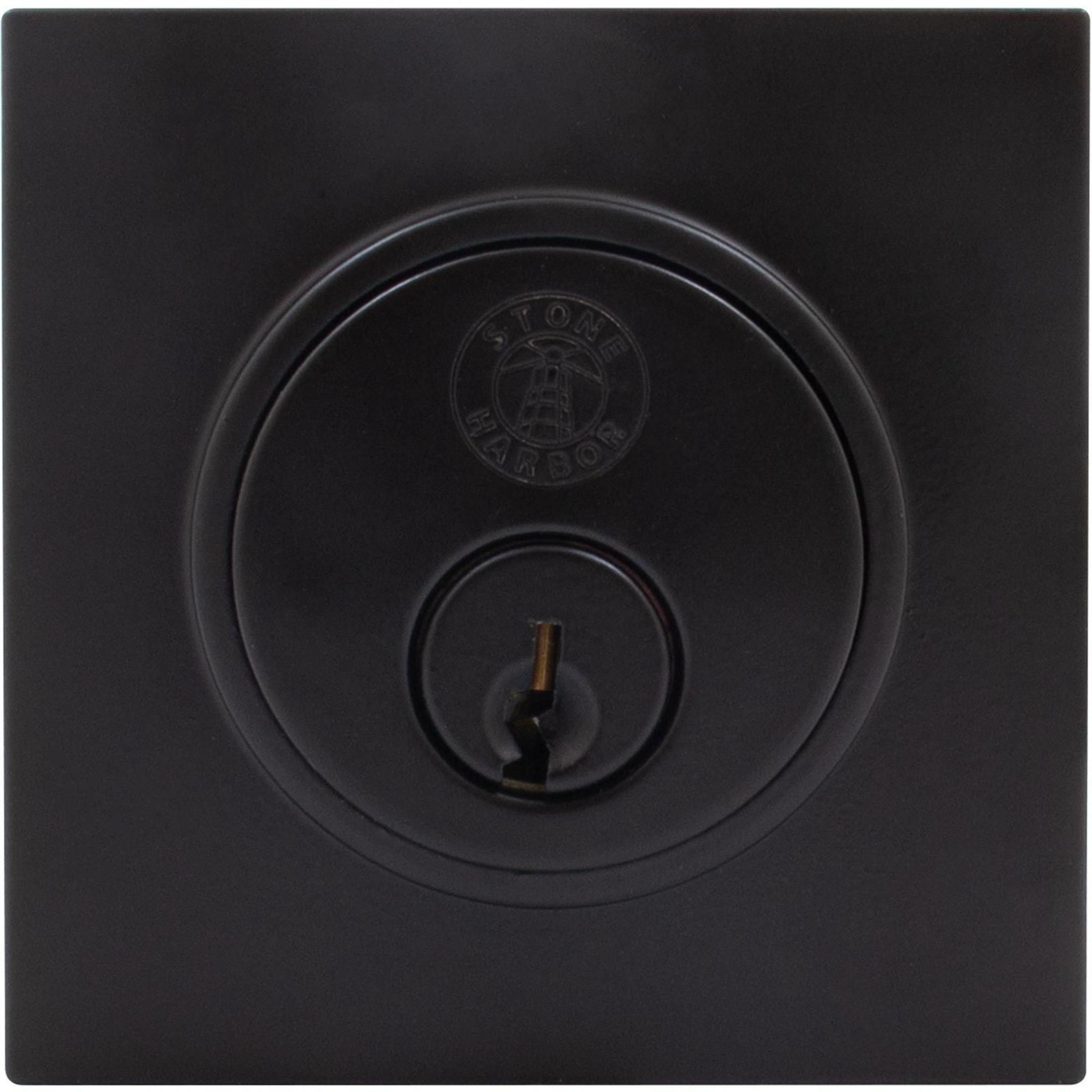 Contemporary Square Deadbolt