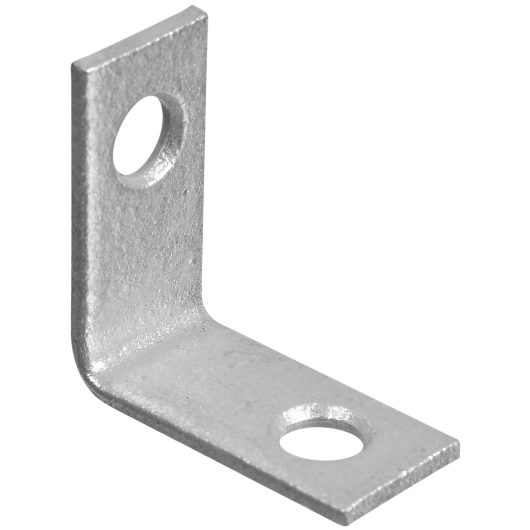 V115 1" x 1/2" Corner Brace 4/pk - Galvanized