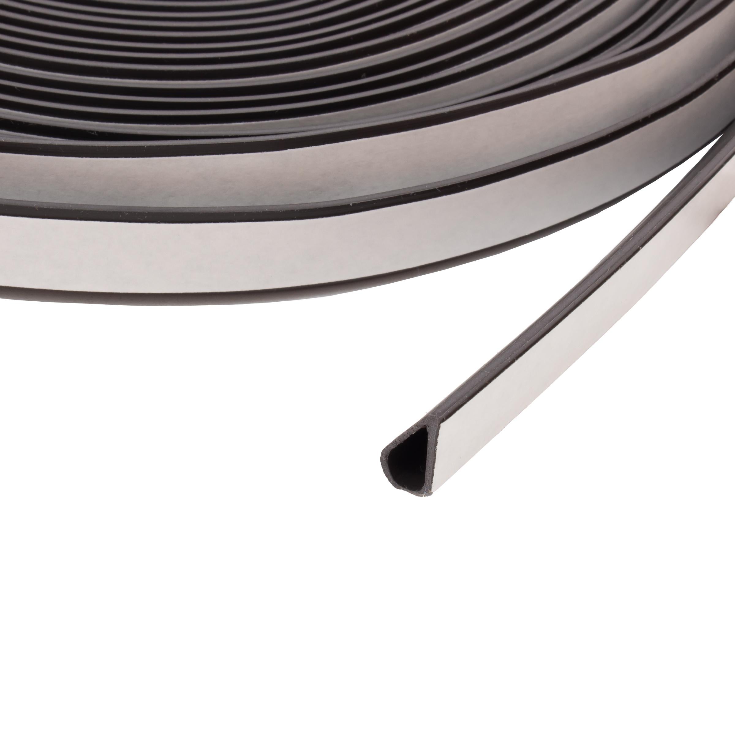 5050B21 21' x 1/2" Self-Adhesive Silicone Gasket - Brown