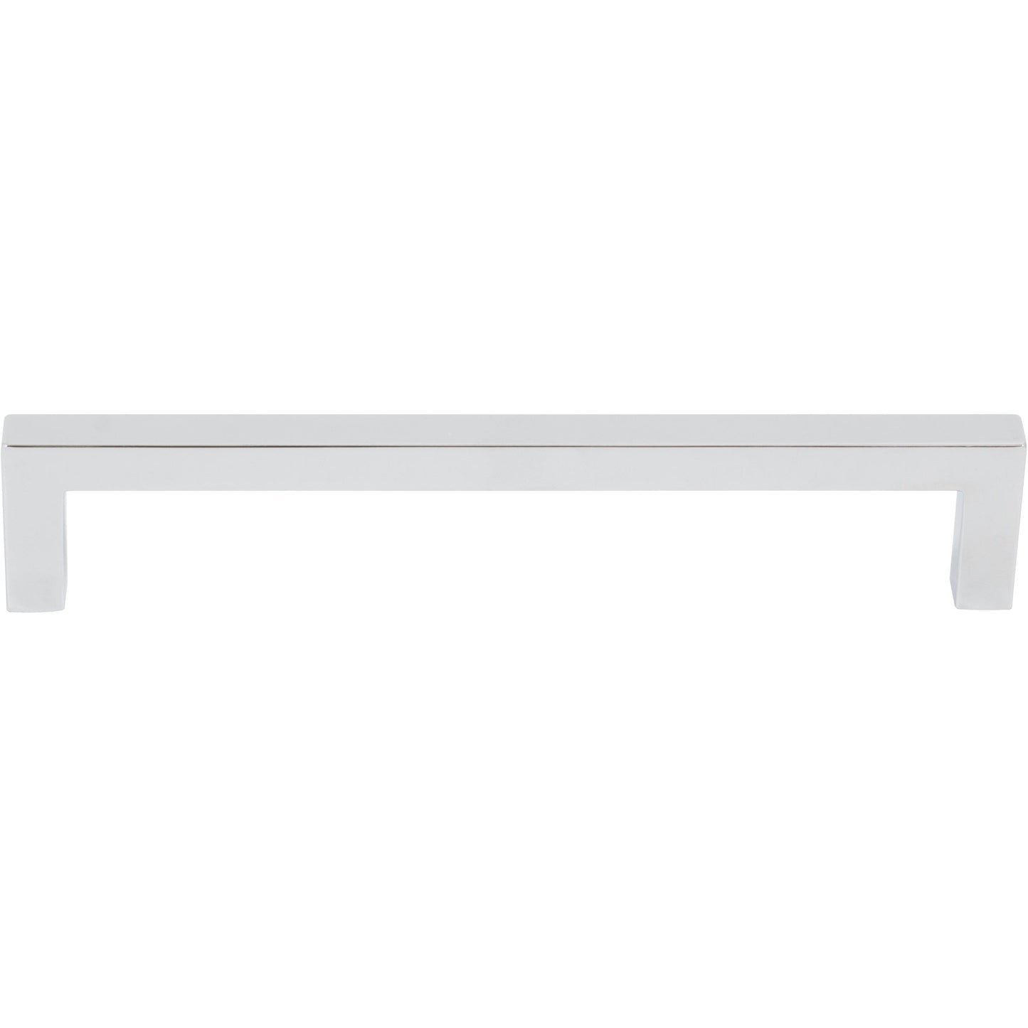 Stone Harbor Hardware Contemporary Square Cabinet Pull, 160 Millimeters, Zinc Base Material, Polished Chrome
