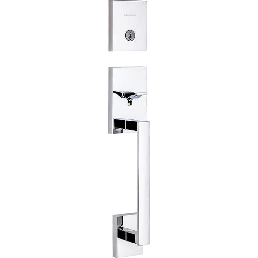 San Clemente Handleset - 818 Series with Smartkey and Six Way Adjustable Latch - Exterior Only