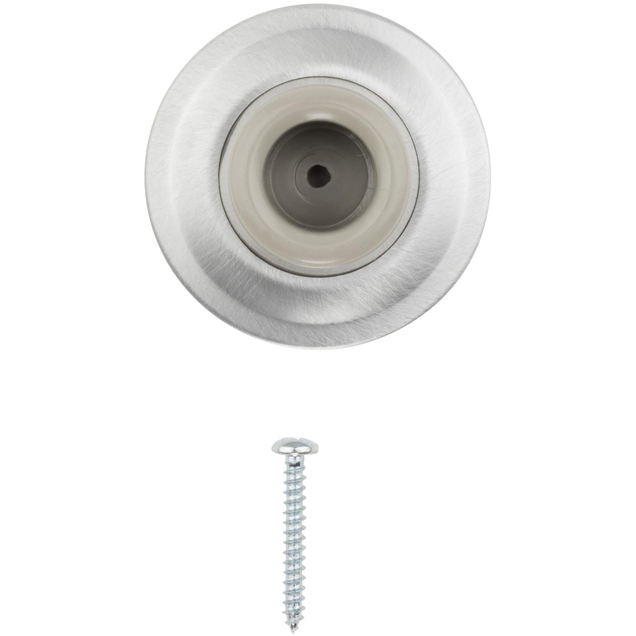 National Hardware - N215-848 V1935 Wall Door Stop in Chrome