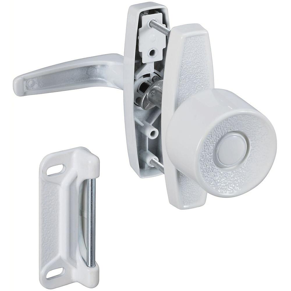 National Hardware - V1307 Universal Knob Latch without Key - White