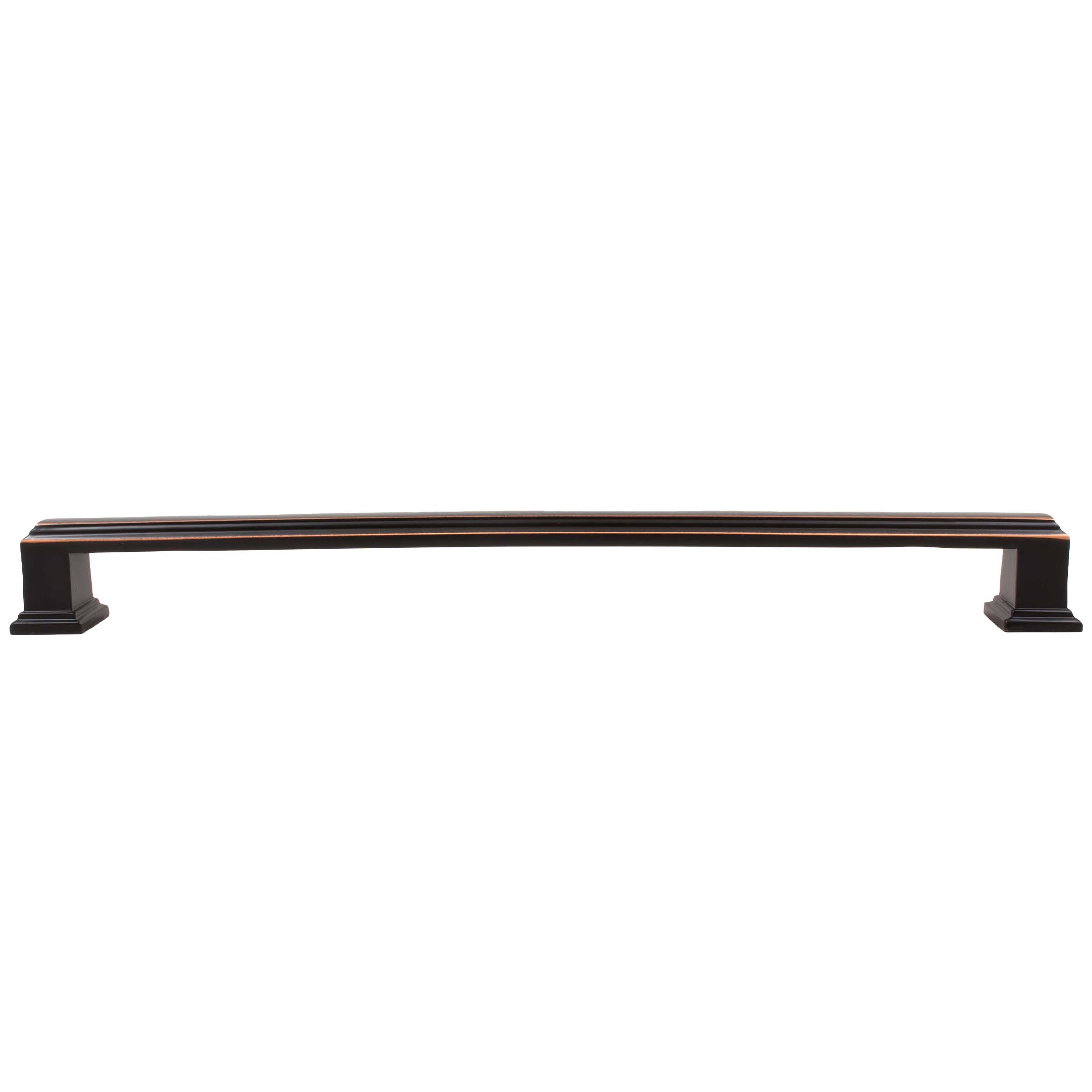 Stone Harbor Hardware Metropolis Cabinet Pull, 224 Millimeters, Vintage Bronze