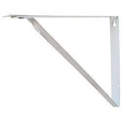 Stone Harbor Hardware Shelf Bracket, Powder Coated, 10-1/4 Inches, White