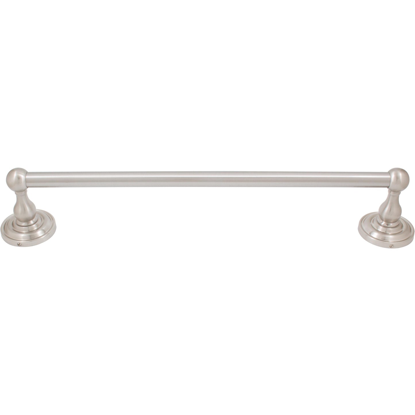 Stone Harbor Hardware Charlotte Towel Bar, 24 Inches, Satin Nickel