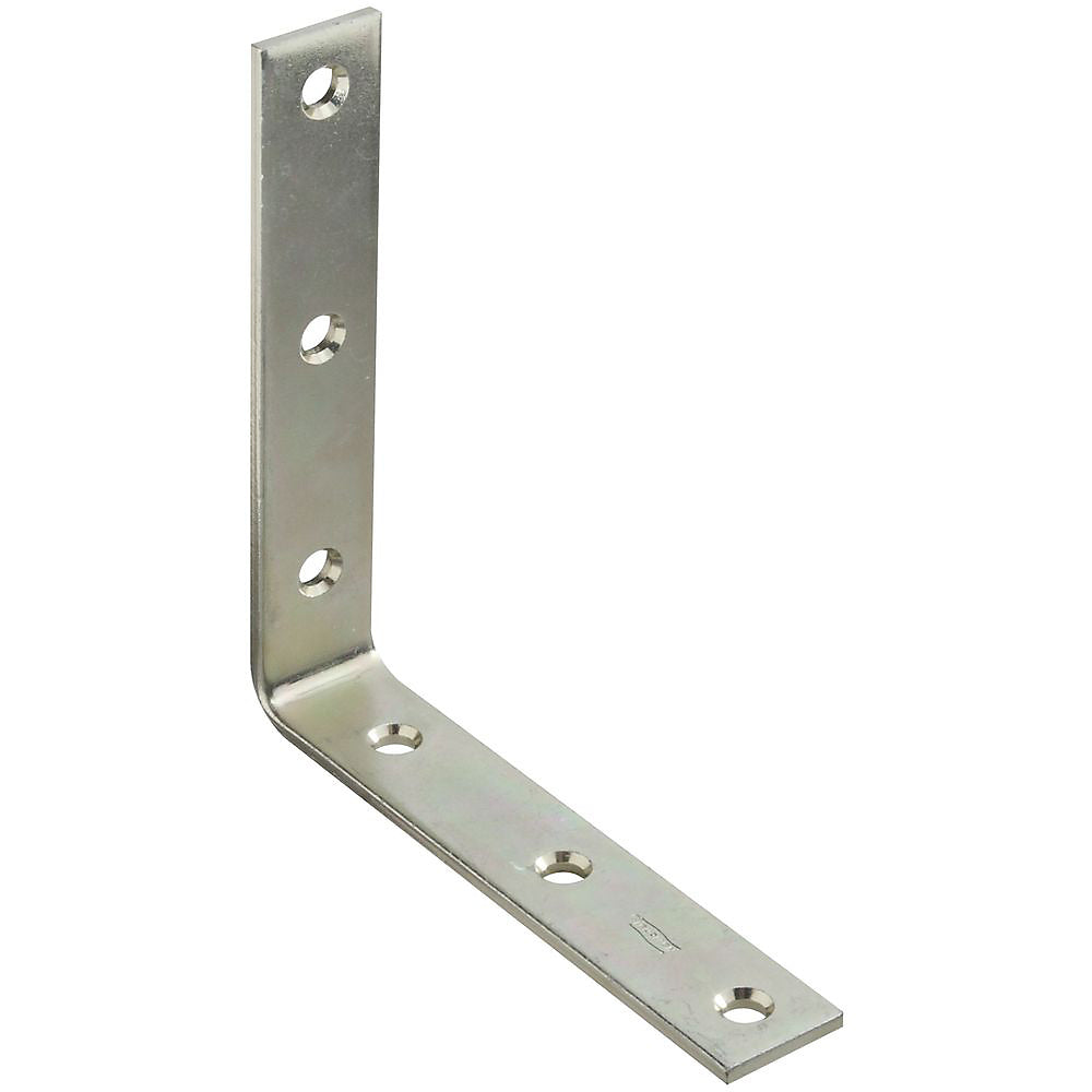 115BC 6" x 1-1/8" Corner Brace - Zinc