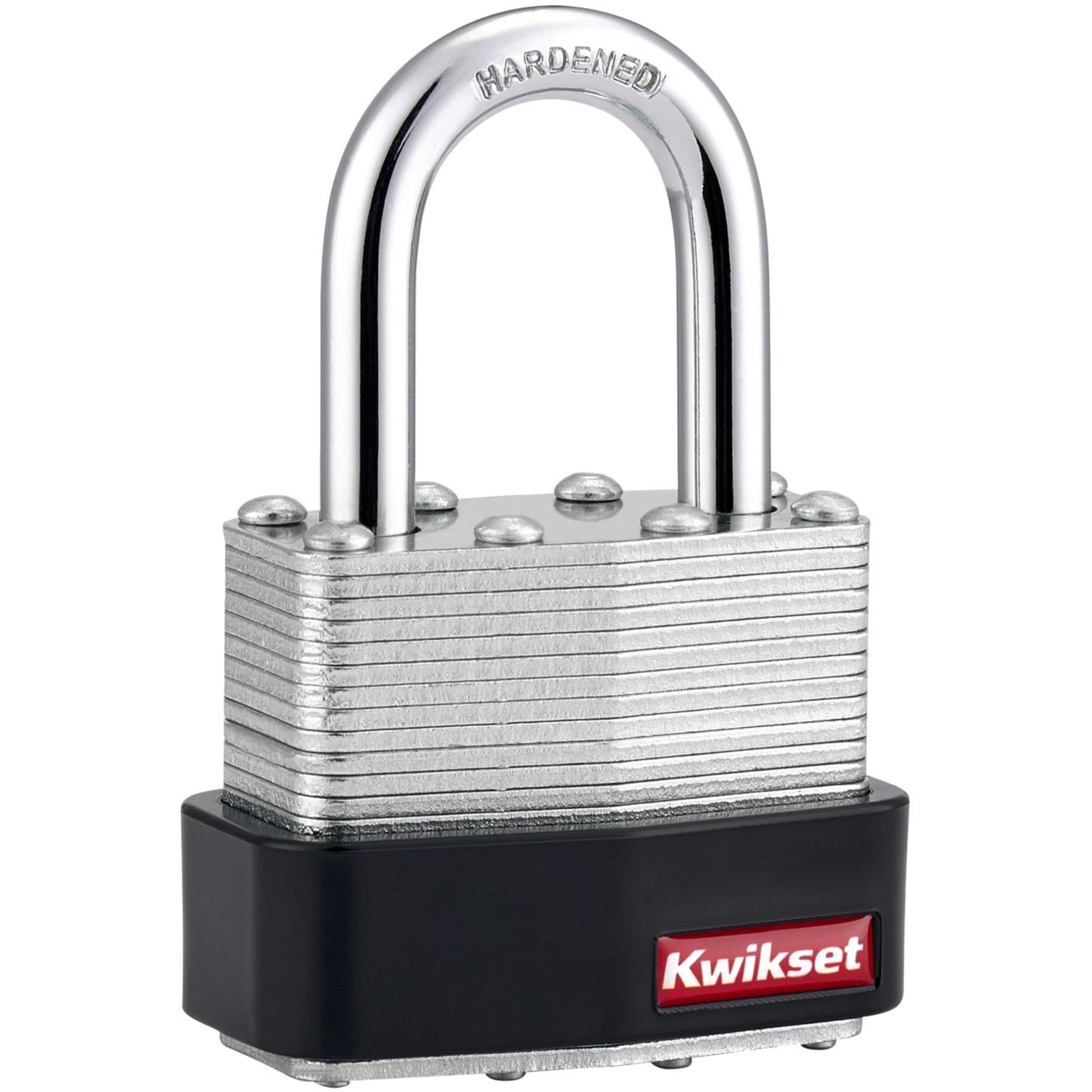 Kwikset 1-3/4" Laminated Padlock with 1-1/16" Shackle