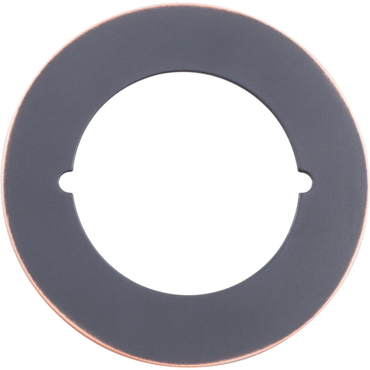 Stone Harbor Hardware Scar Plate, 2-1/8" Inner Diameter, 3-1/2" Outer Diameter, Vintage Bronze