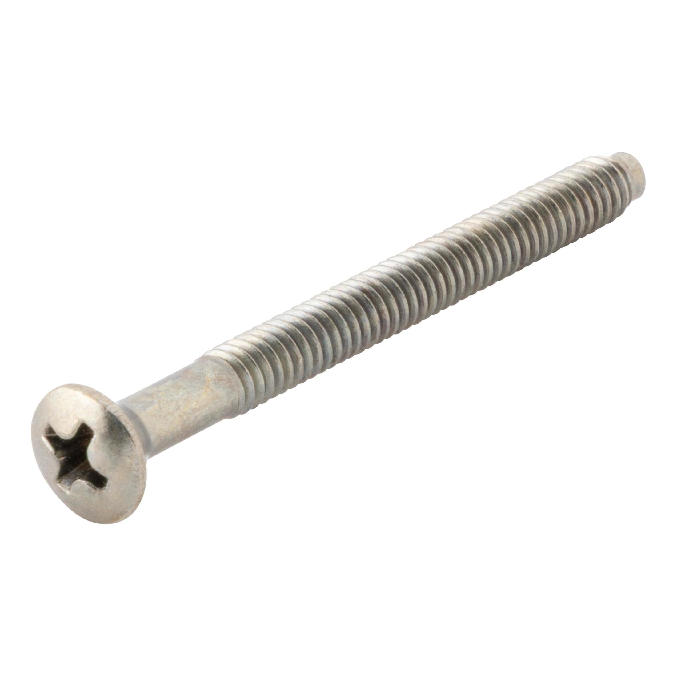 88376-004 Thick Door Exterior Door Screw Set (AMD, AN, BW, CE, DA, & HYH) - Satin Nickel