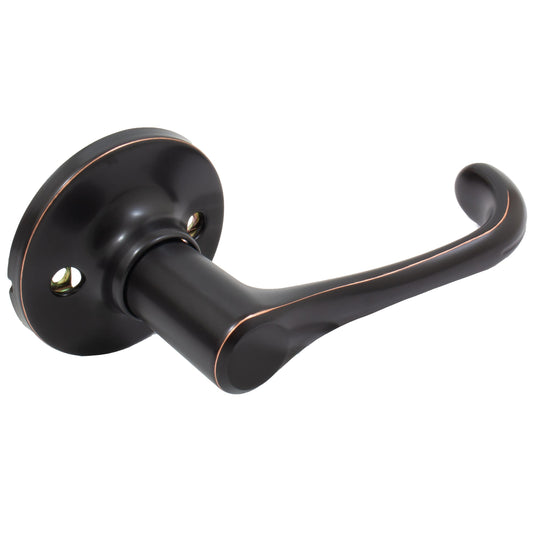 Stone Harbor Hardware Memphis Door Lever, Dummy (Non-Turning) Latch, Vintage Bronze