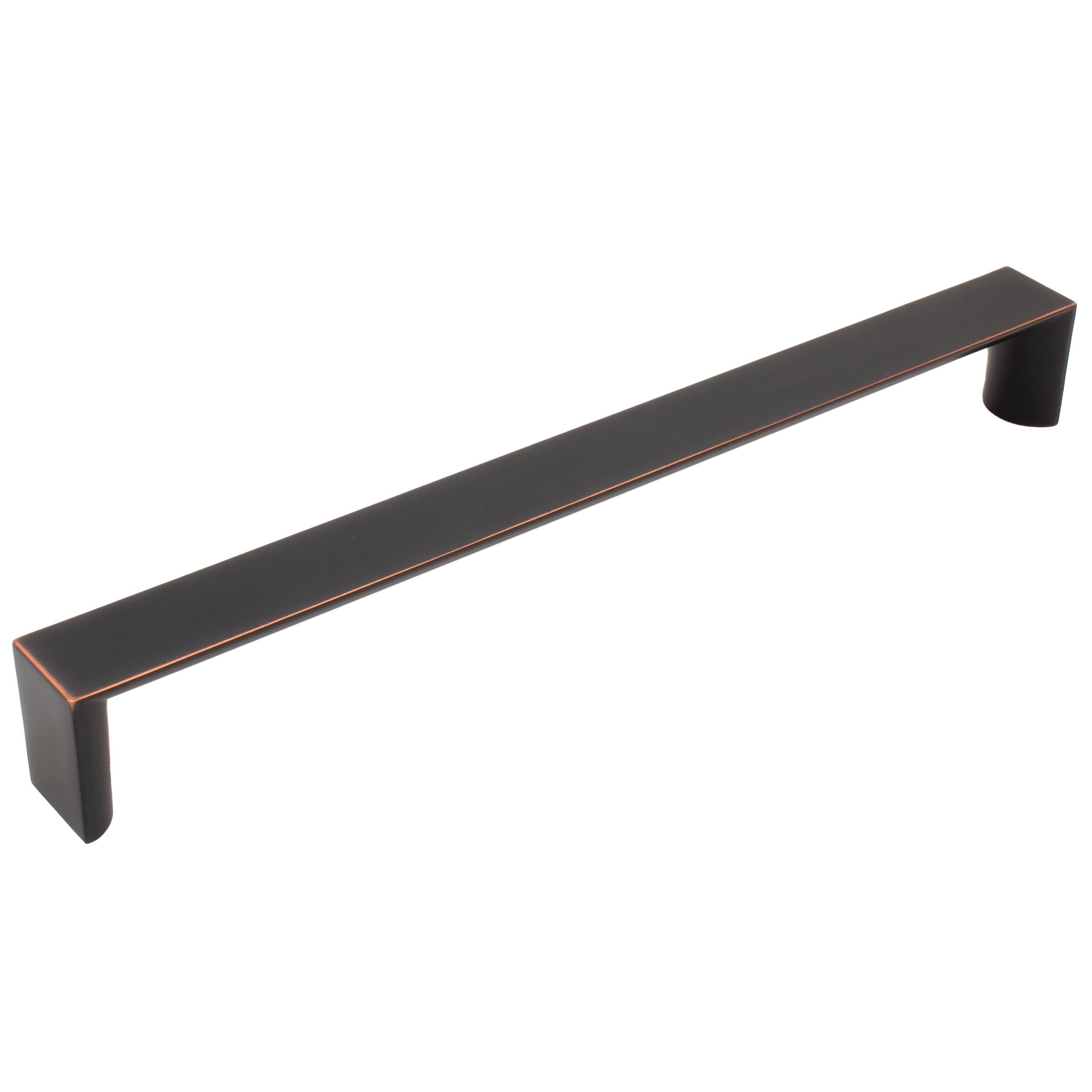 Stone Harbor Hardware Plateau Cabinet Pull, 224 Millimeters, Vintage Bronze