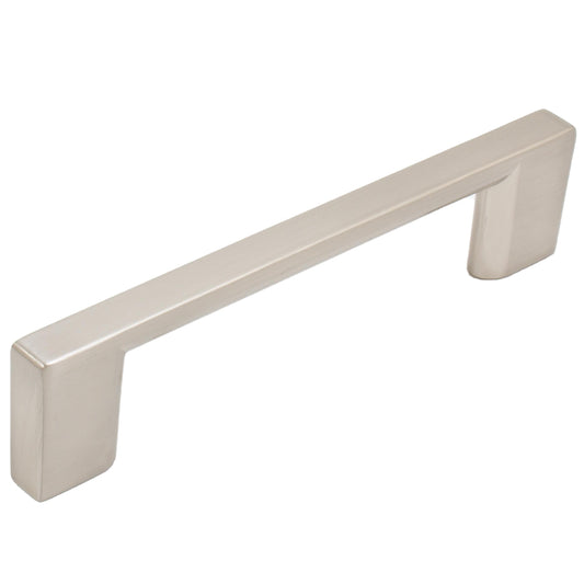 Stone Harbor Hardware Jetstream Cabinet Pull, 96 Millimeters, Satin Nickel