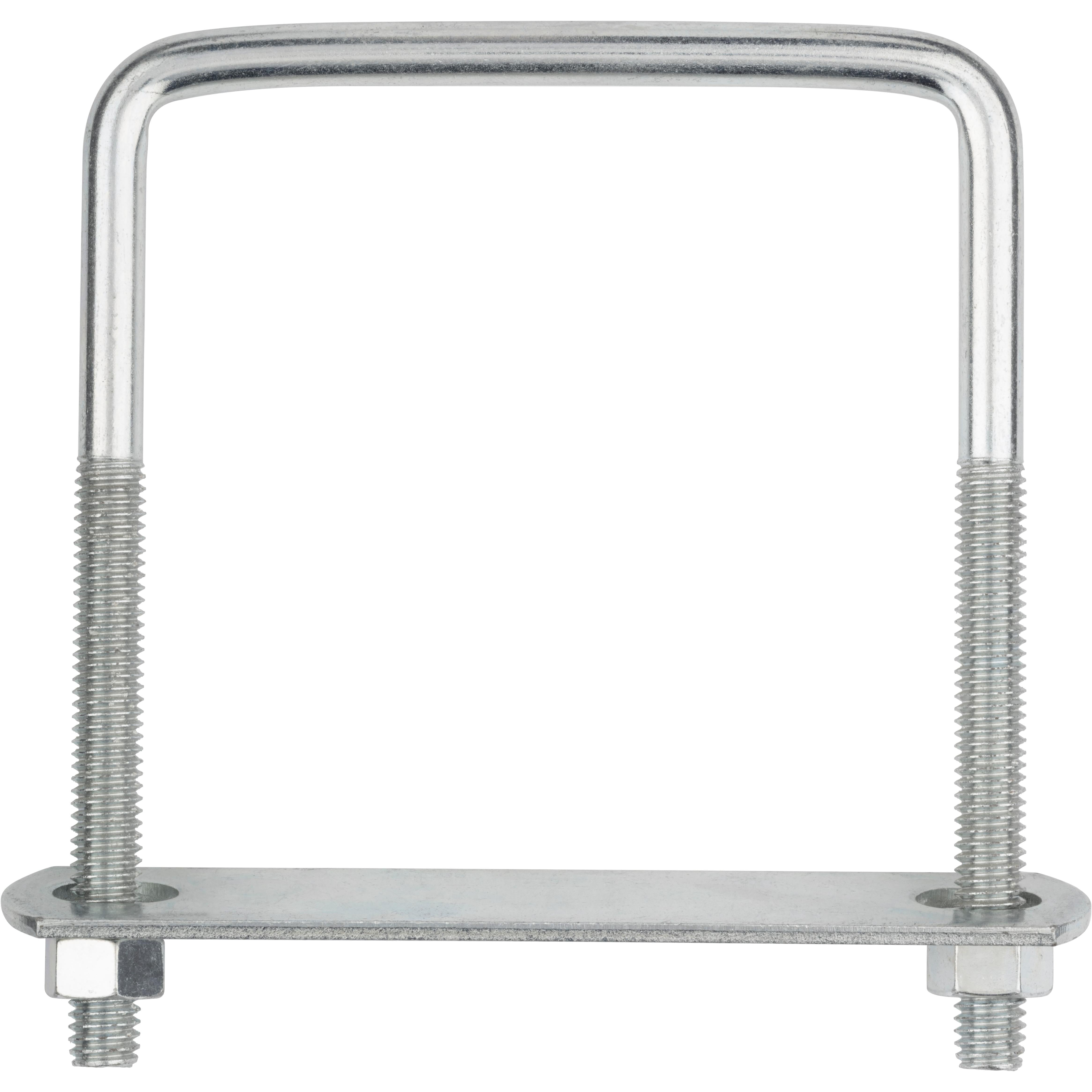 National Hardware - 2192BC 675 3/8" X 4" X 5" Square U Bolt - Zinc Plated