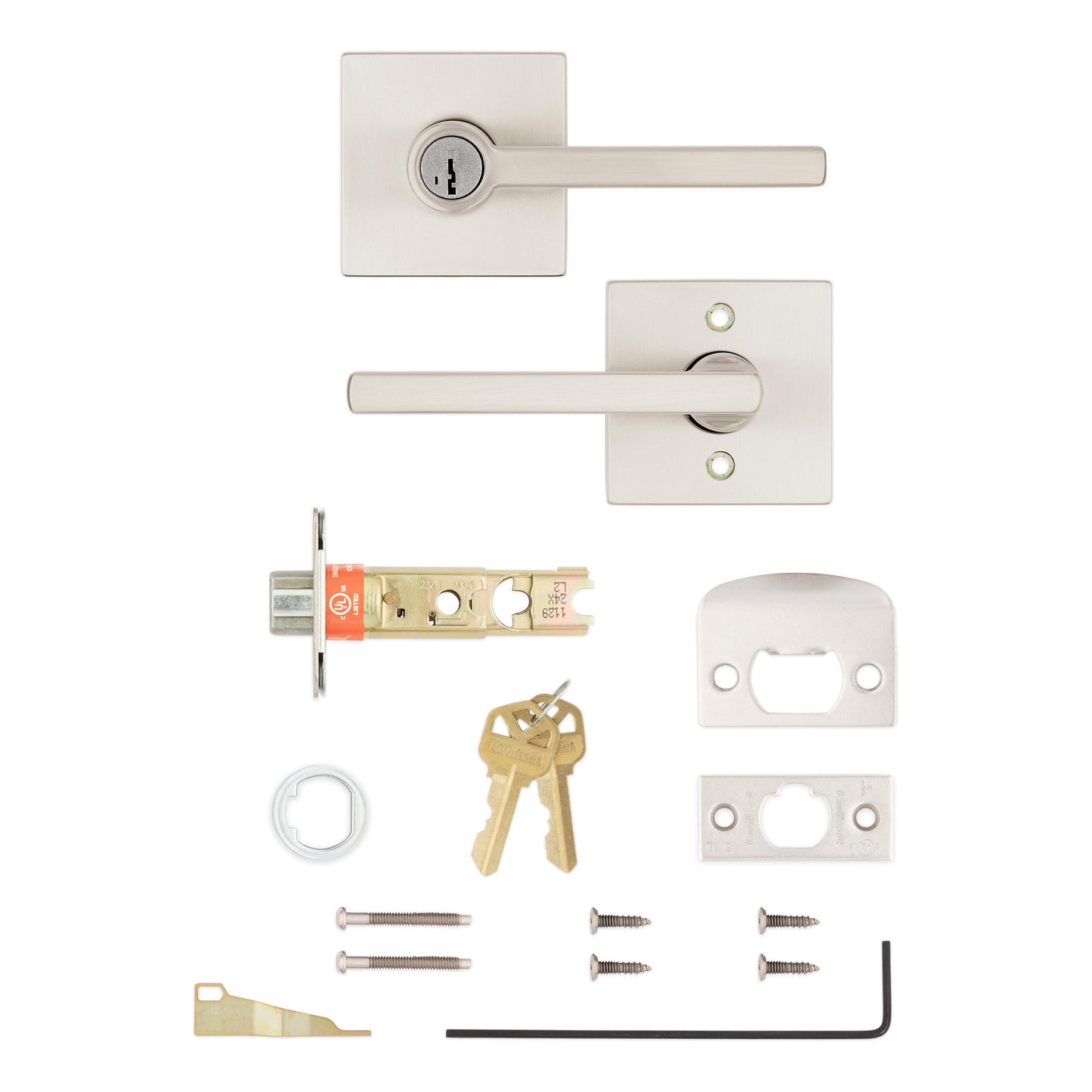 750HFL SQT SMT 15 6AL FD RCS KD Halifax Storeroom - Satin Nickel
