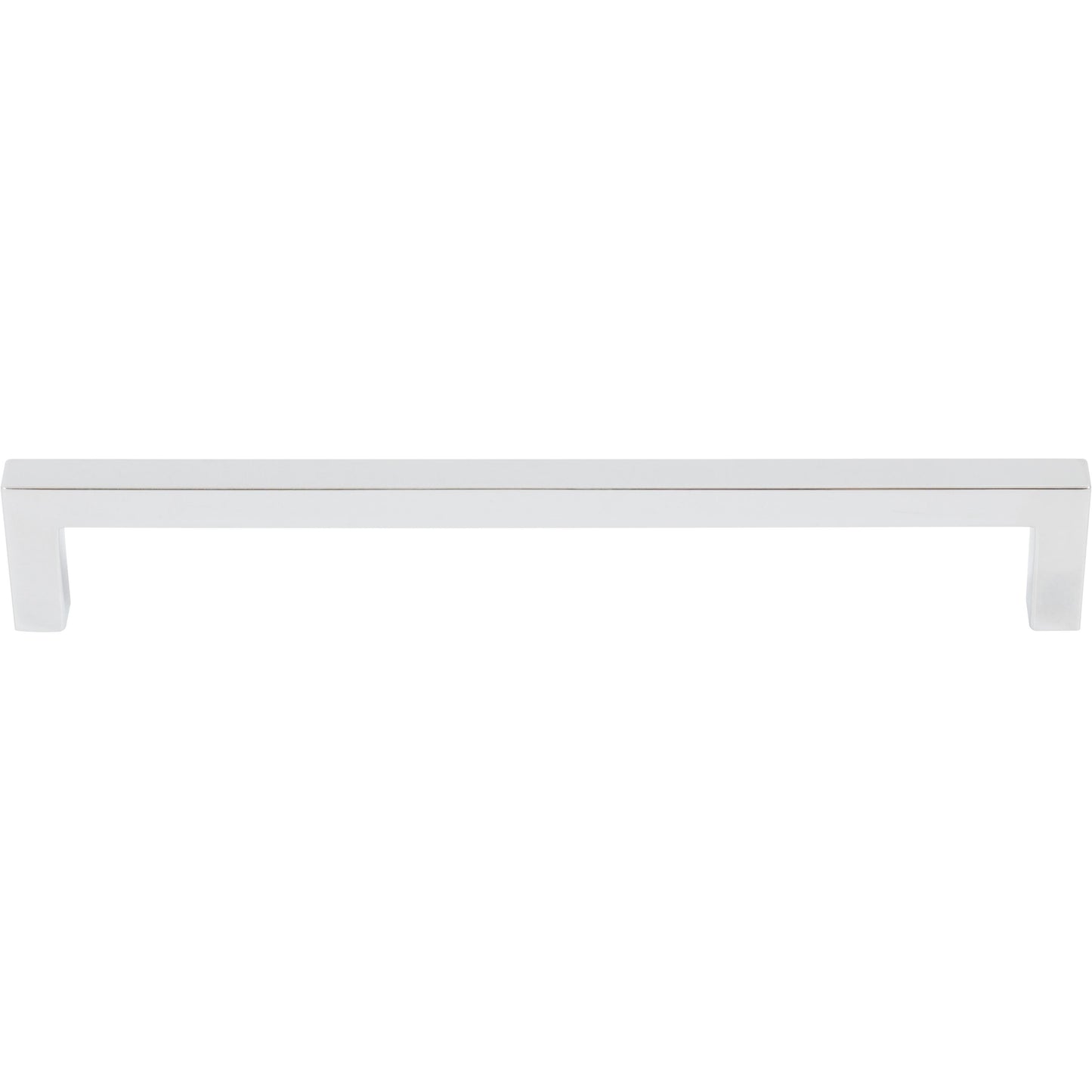 Stone Harbor Hardware Contemporary Square Cabinet Pull, 192 Millimeters, Zinc Base Material, Polished Chrome