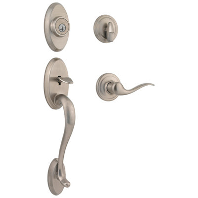 Shelburne Handleset with Tustin Lever - 800 Series with Smartkey- Complete Set