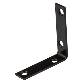 115BC 2-1/2" x 5/8" Corner Brace Bulk - Black