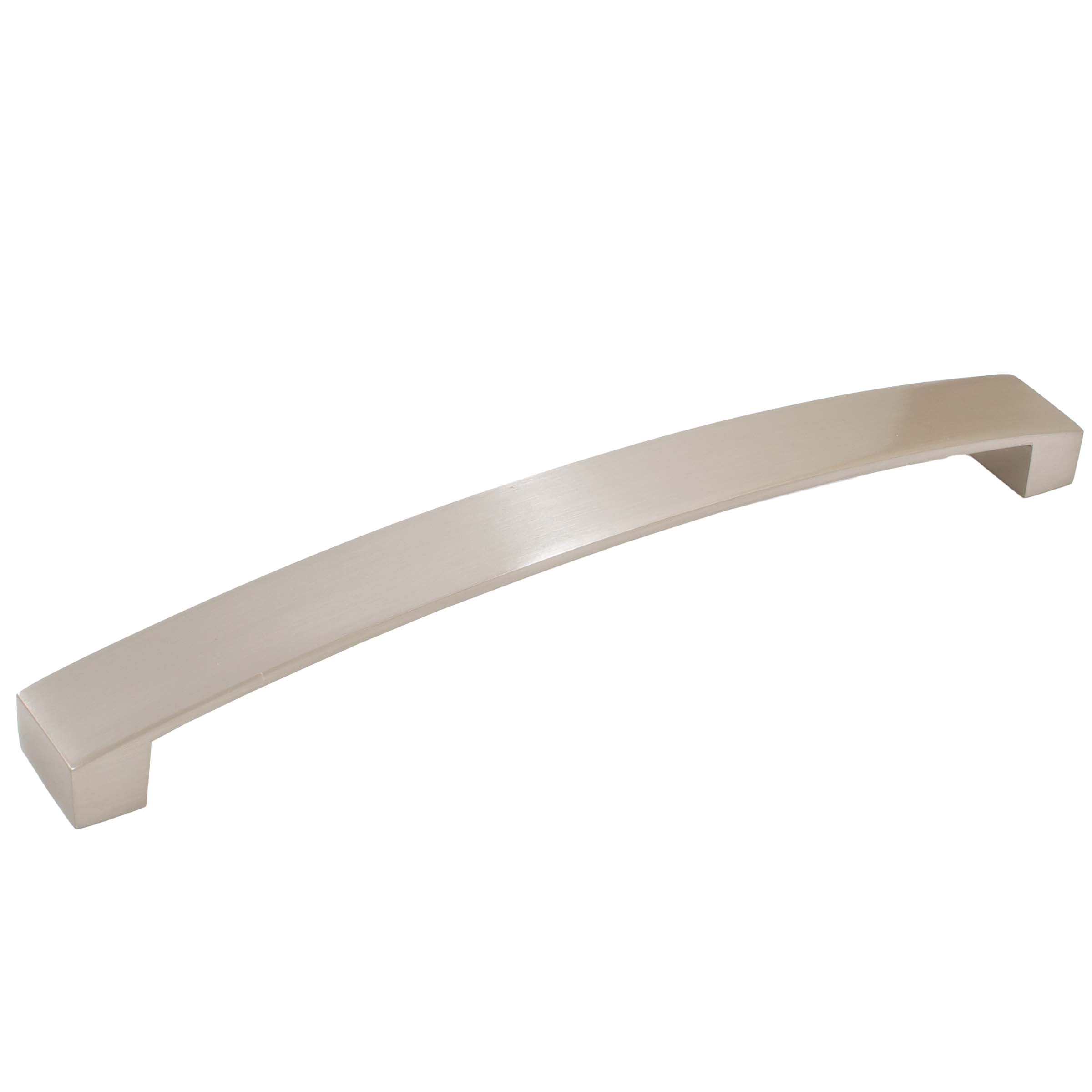 Stone Harbor Hardware Zephyr Cabinet Pull, 192 Millimeters, Satin Nickel