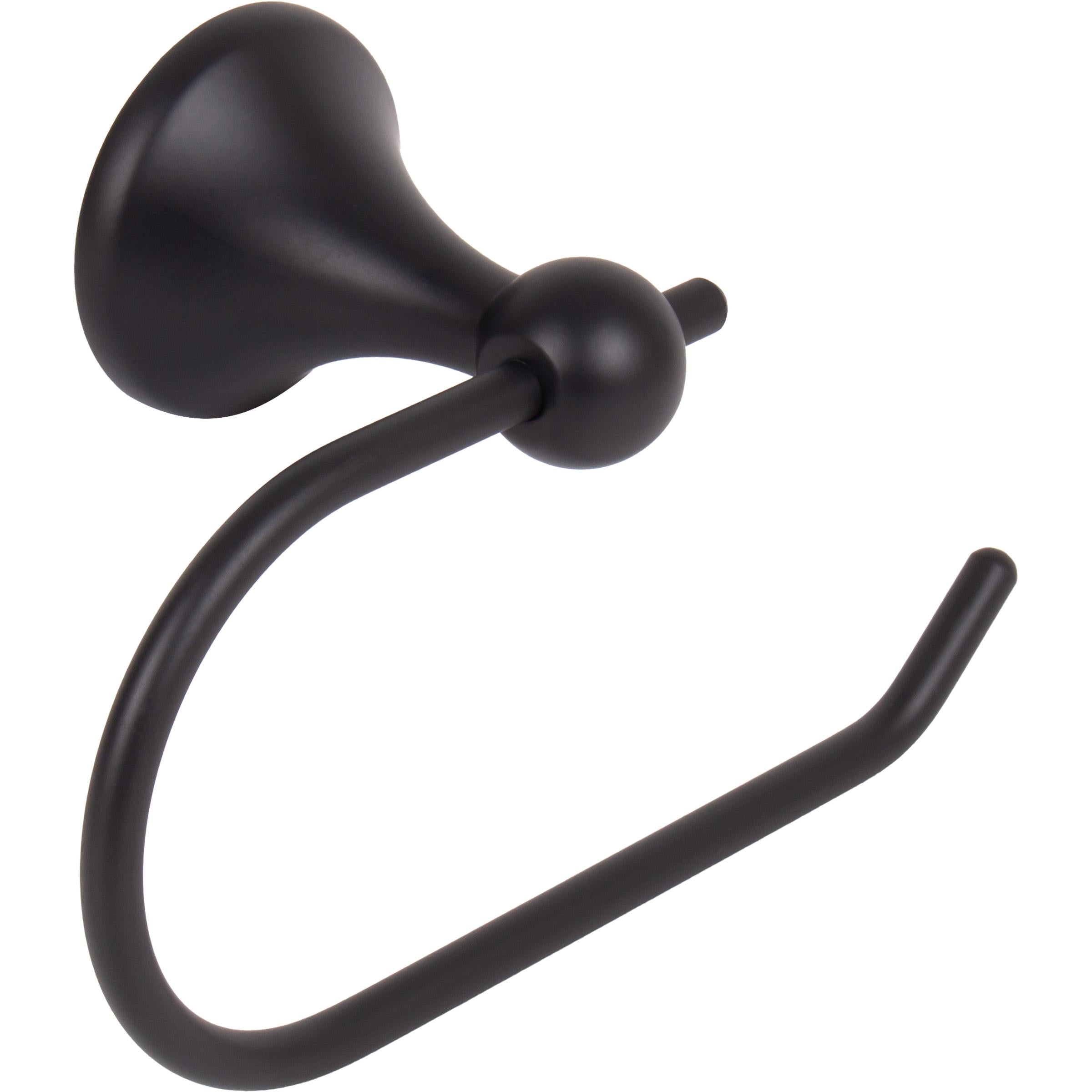 Coastal Euro Paper Holder - Matte Black