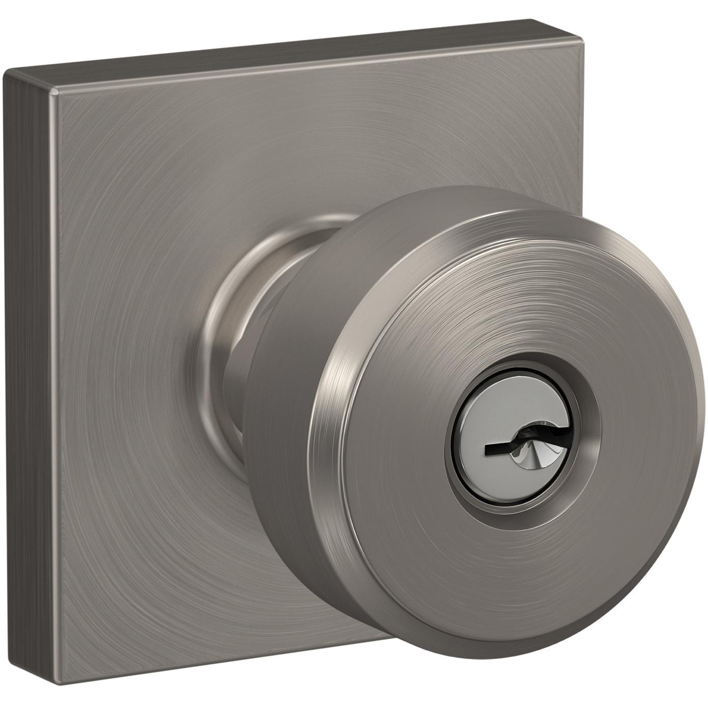 F51ASWA619COL 16-211 10-063 K4 Swanson / Collins Entry - Satin Nickel