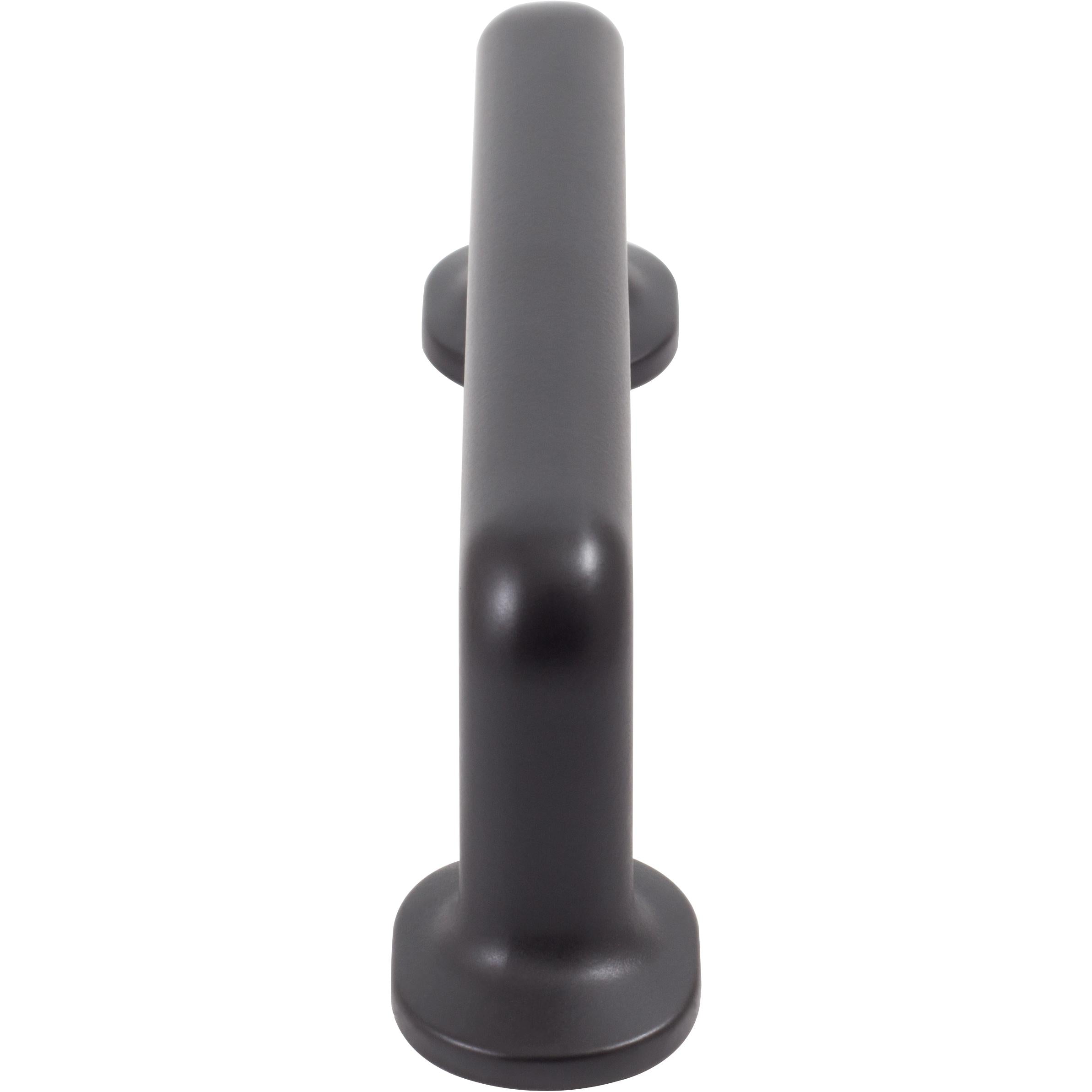 Stone Harbor Hardware Telluride Cabinet Pull, 4 Inches, Matte Black