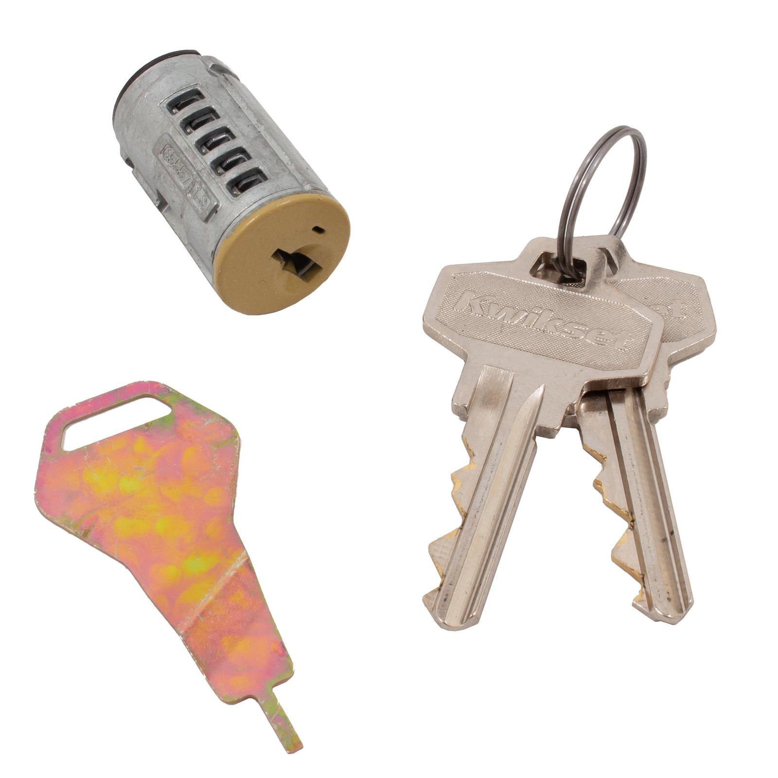 85172-002 SmartKey SC1 Cylinder for Knob / Lever Half Round Chassis and Lever Electronics (65849) - Gold