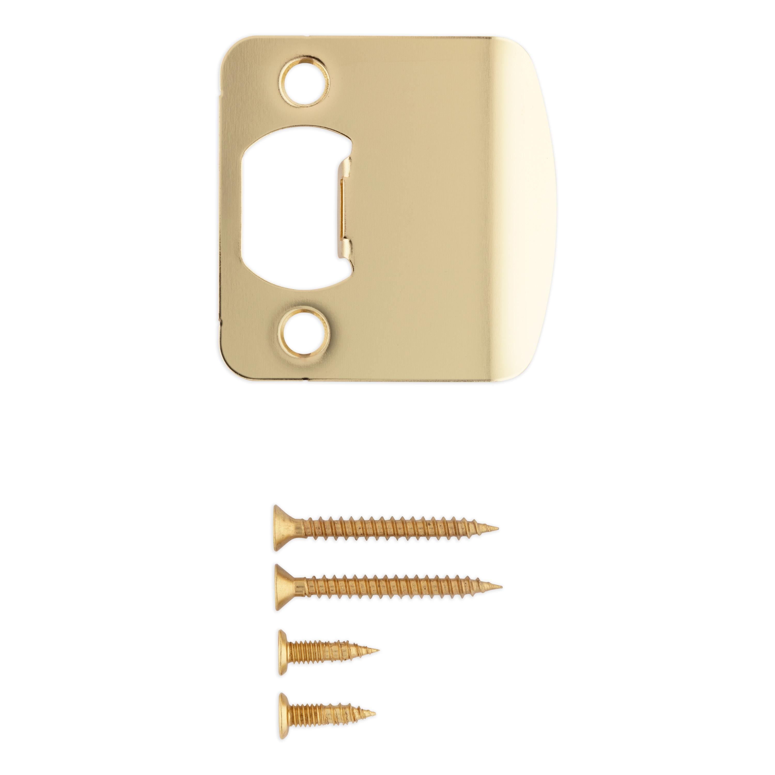 83536-001 2-1/4" x 1-3/4" (2-1/4" OAL) RC Extended Lip Strike - Polished Brass