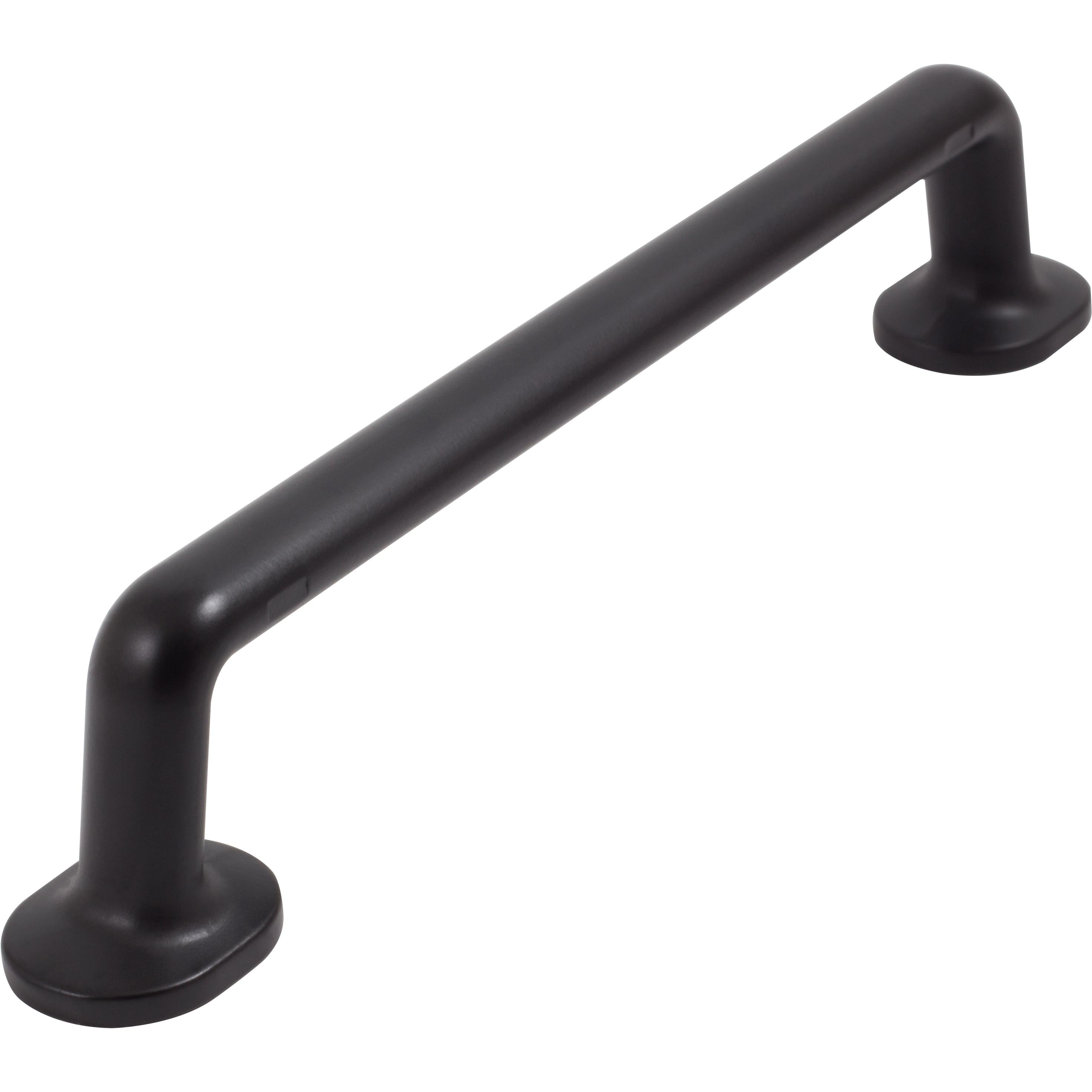 Stone Harbor Hardware Telluride Cabinet Pull, 6 Inches, Matte Black