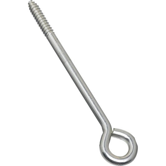2150BC 3/8" x 8" Lag Screw Eyes - Zinc Plated