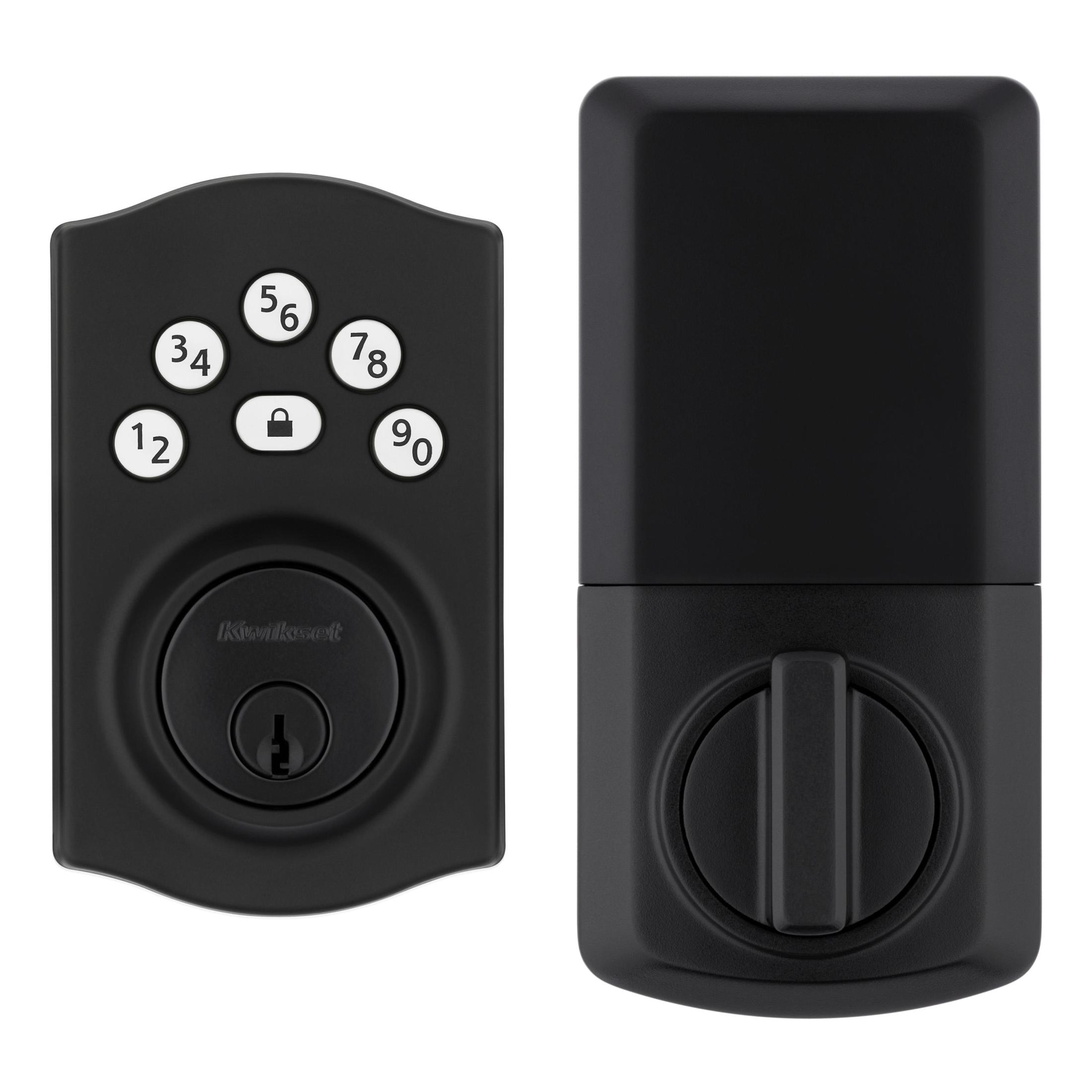 240 TRL 514 RBP 4AL RCS Traditional Powerbolt 240 Keypad Deadbolt - Matte Black