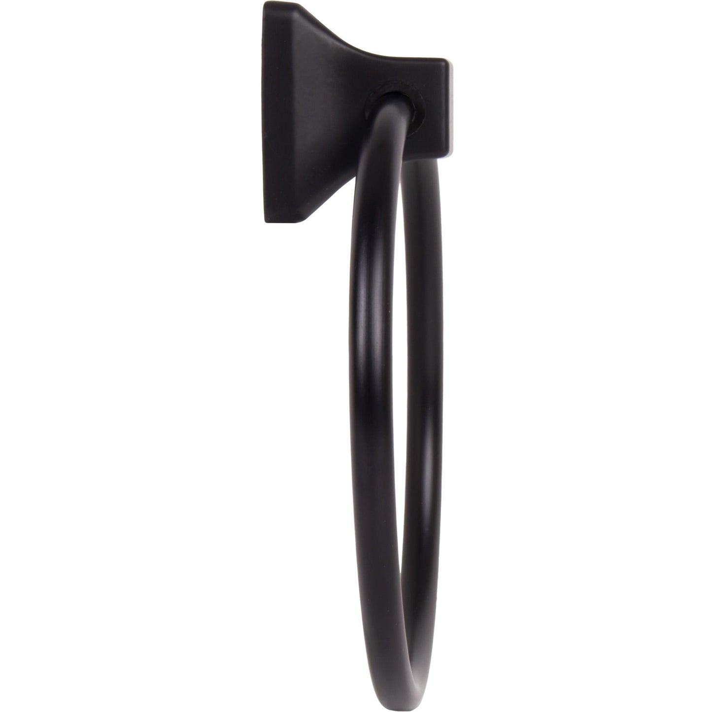 Lakewood Towel Ring - Matte Black