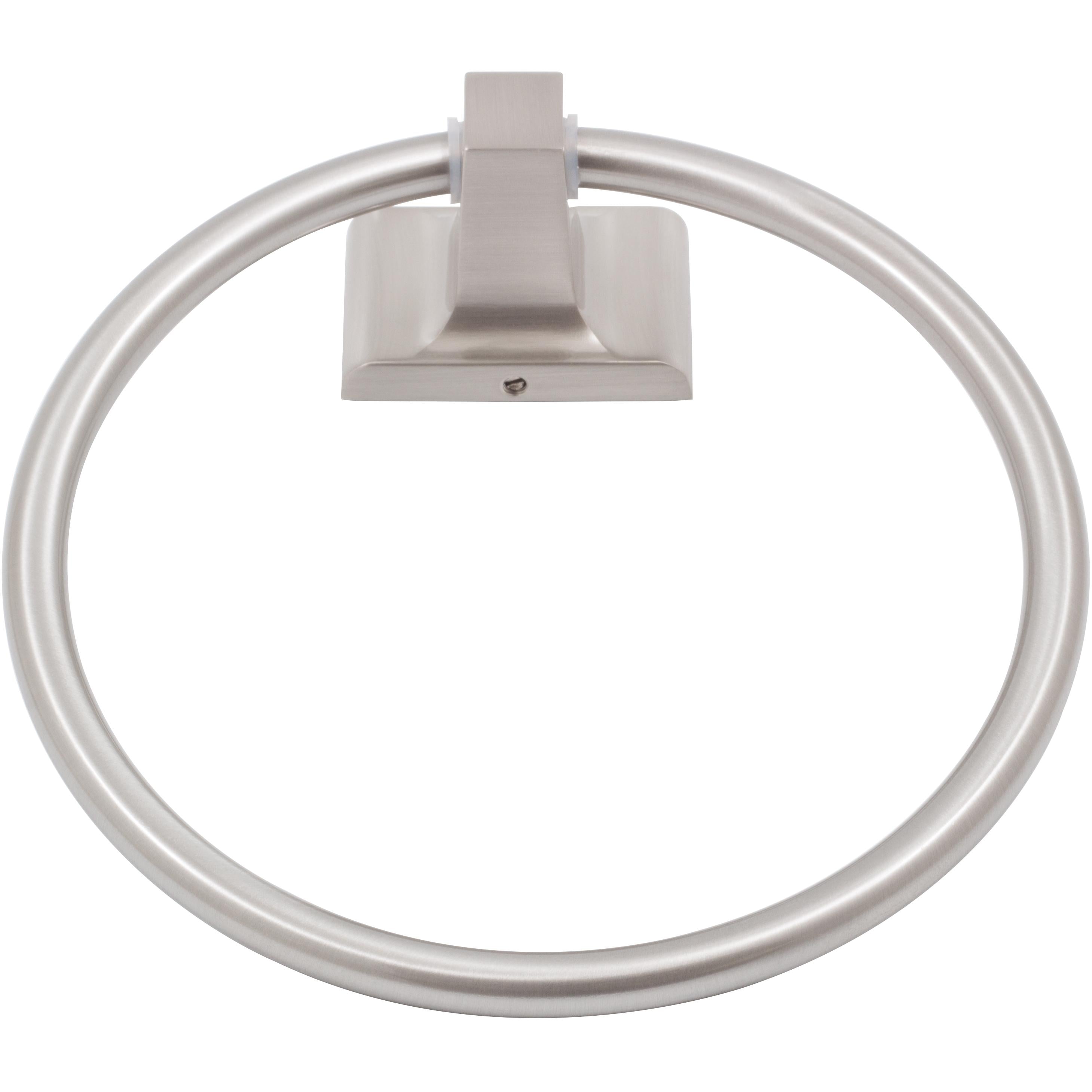 Madison Towel Ring - Satin Nickel