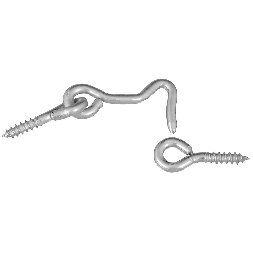 National Hardware - V2000 1-1/2" Hook & Eye - 2 Per Pack