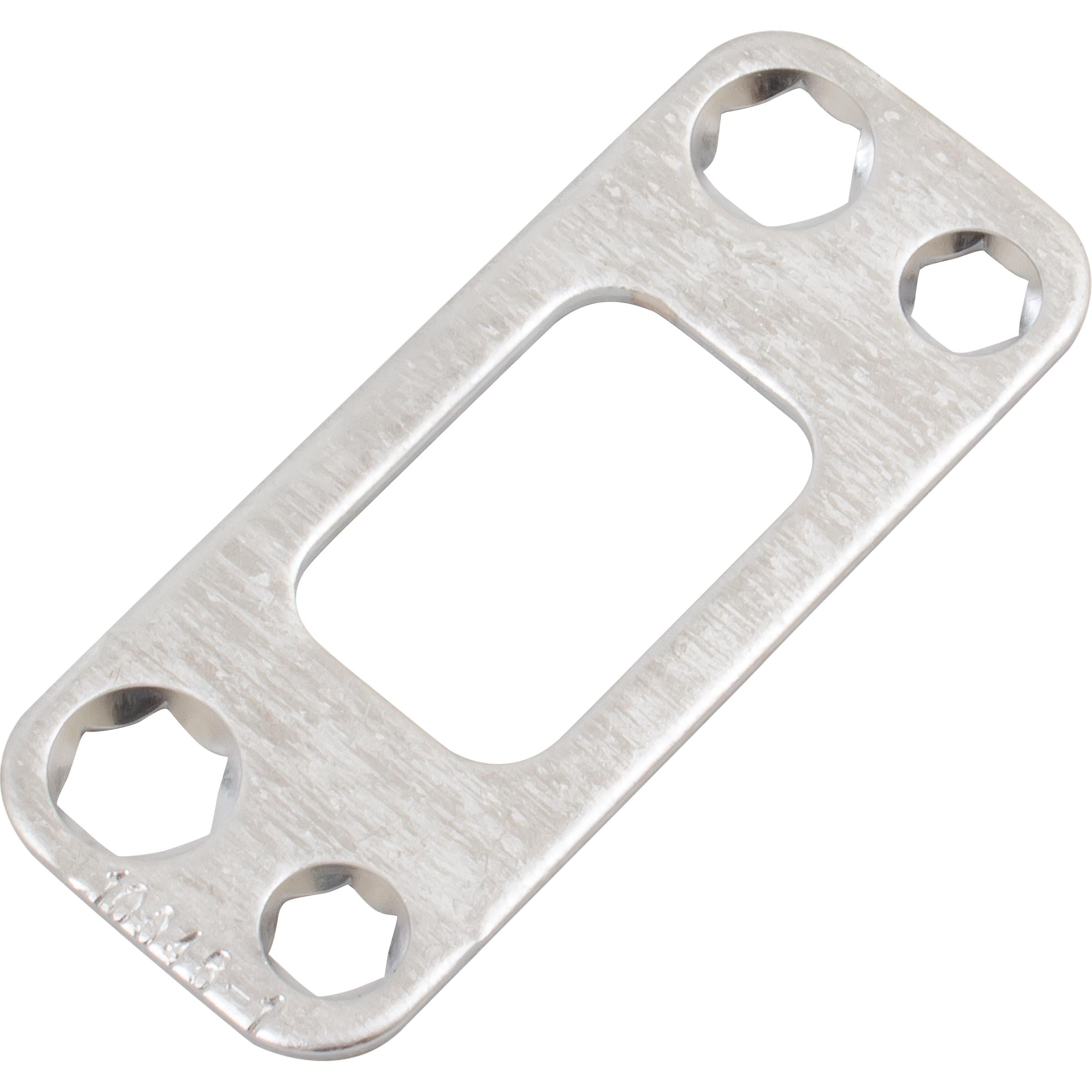 820050-003 2-3/4" x 1-1/8" RC Deadbolt Security Strike - Polished Chrome