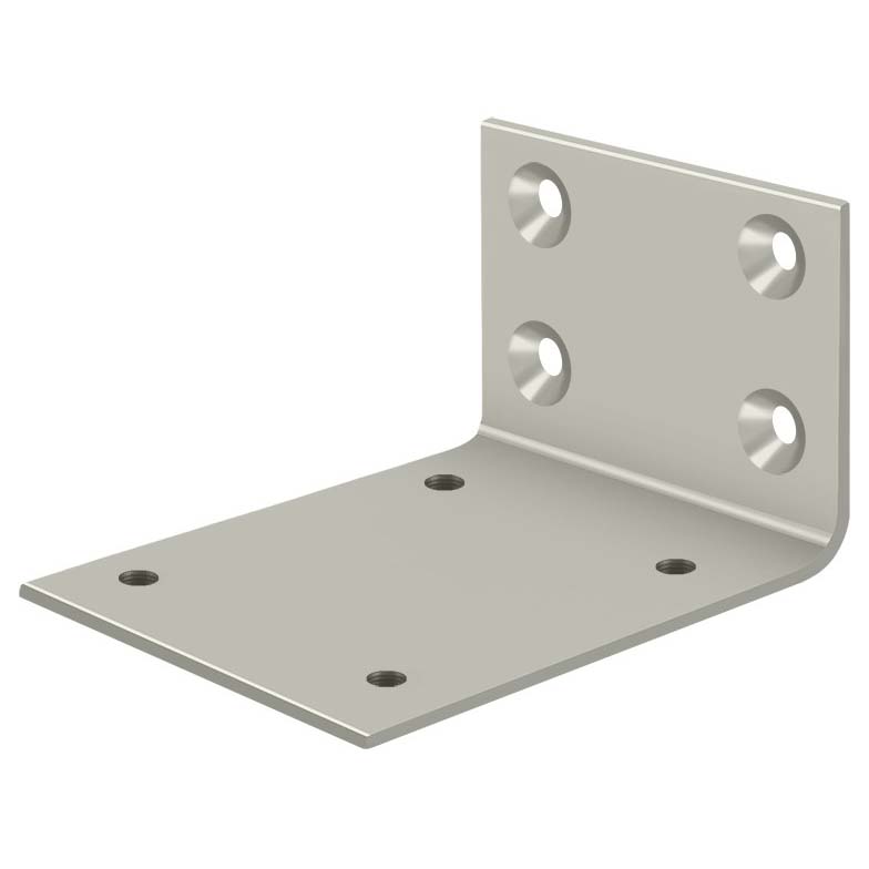 Deltana JB-DASH95U15 Jamb Bracket for Double Acting Floor Hinge - Satin Nickel