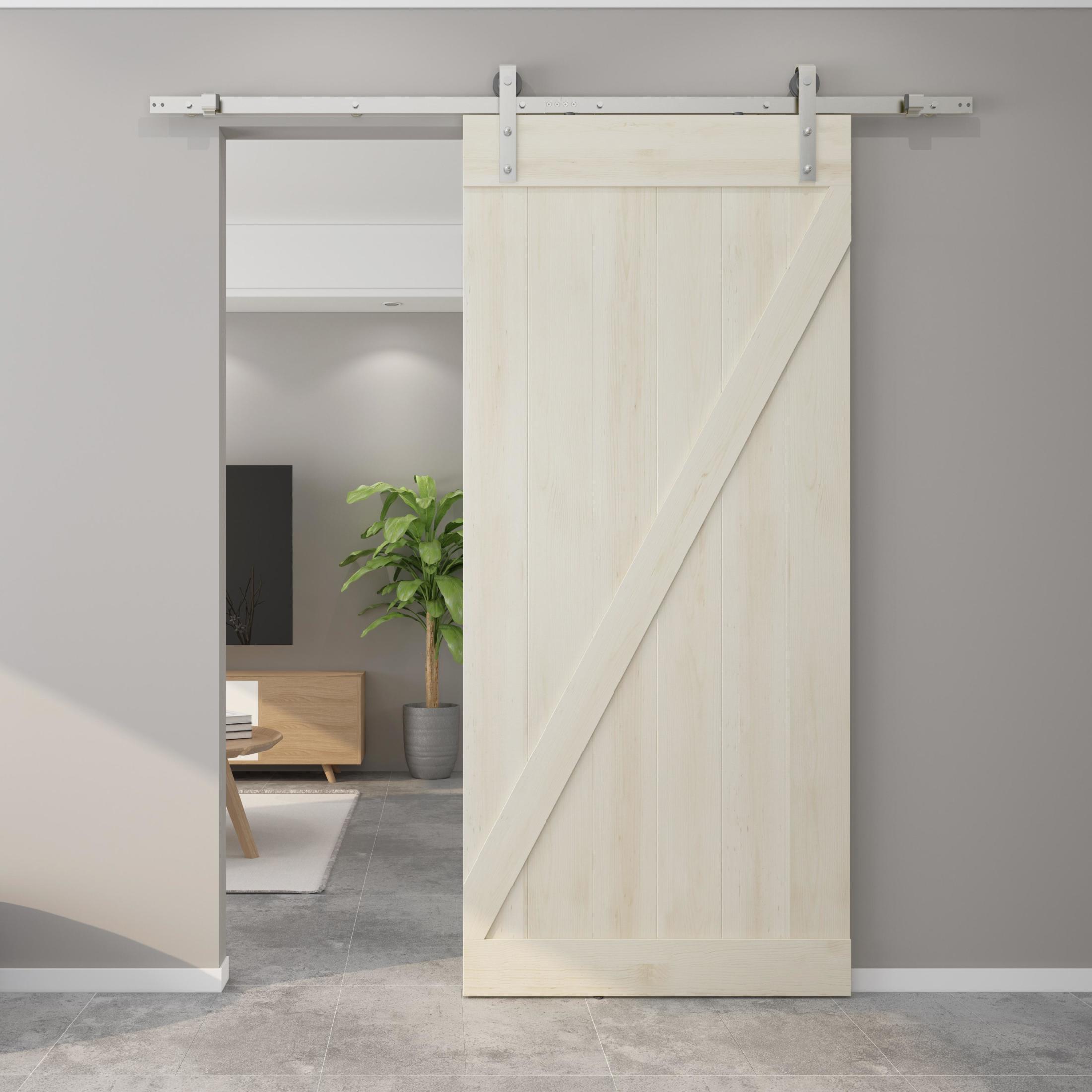 Barn Strap Style Sliding Door Hardware Set
