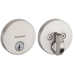 Uptown Single Cylinder Round Deadbolt - 258 Series with Smartkey - Boxpack