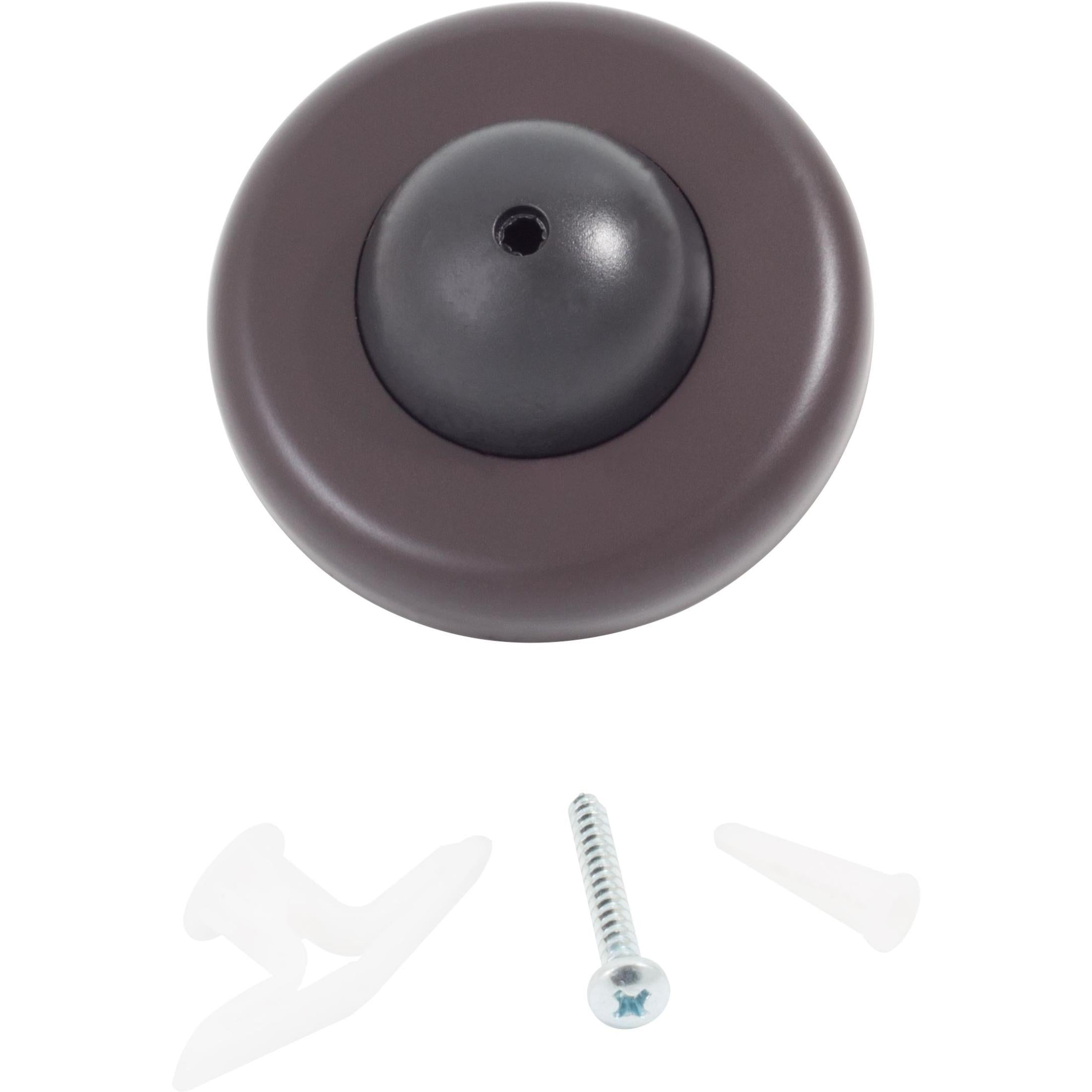 Convex Wall Door Stop, 2-1/4 Inches