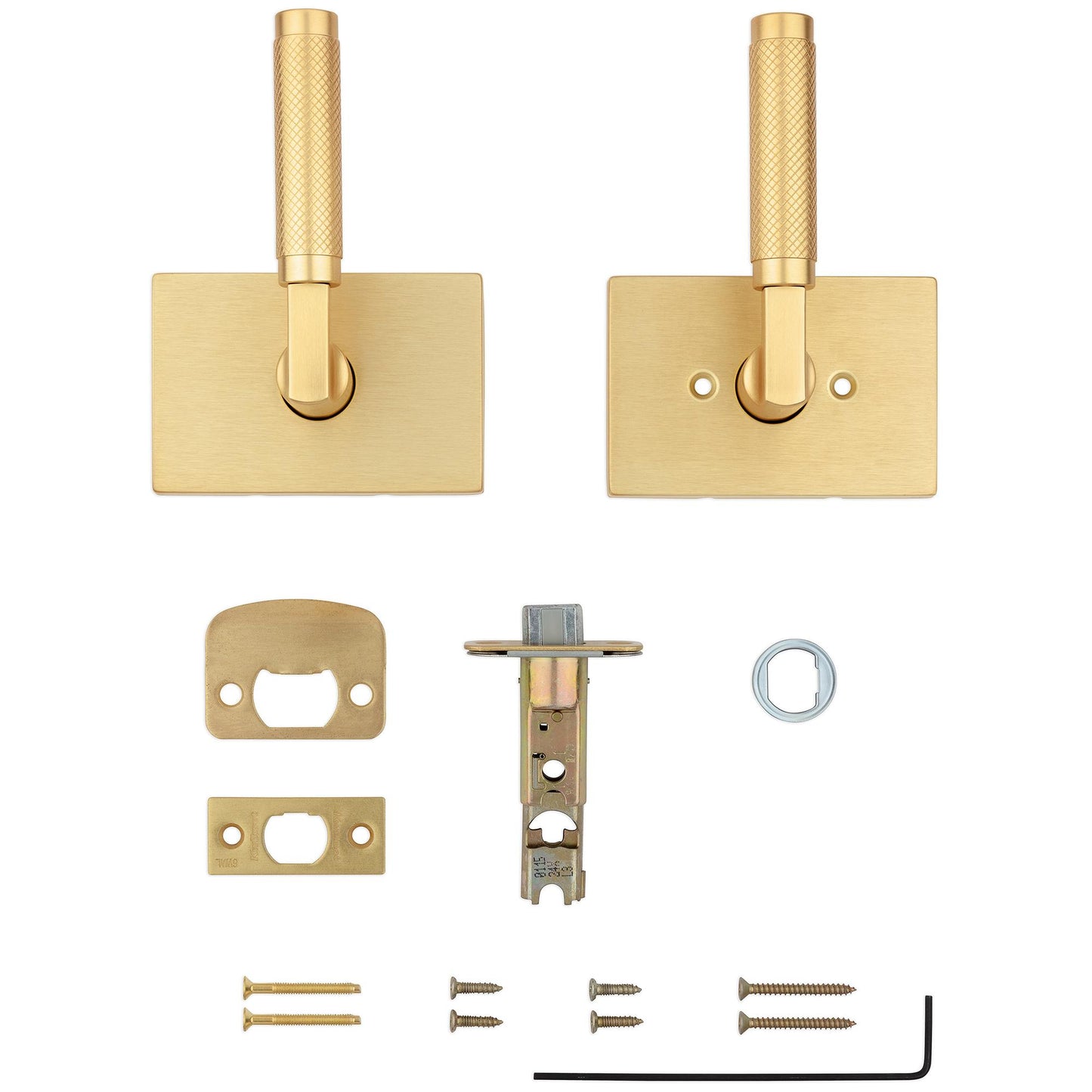 720PVL RCT 4 CP Prava Passage - Satin Brass