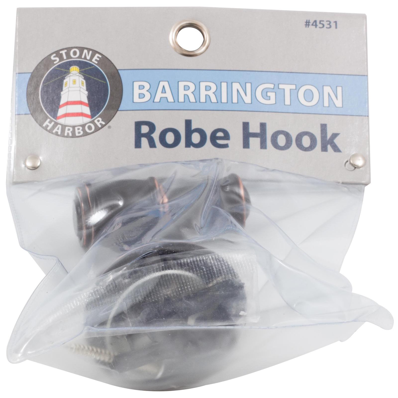 Stone Harbor Hardware Barrington Robe Hook, Vintage Bronze