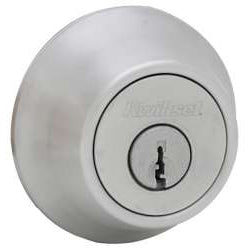 Kwikset 660 Single Cylinder Deadbolt in Satin Chrome