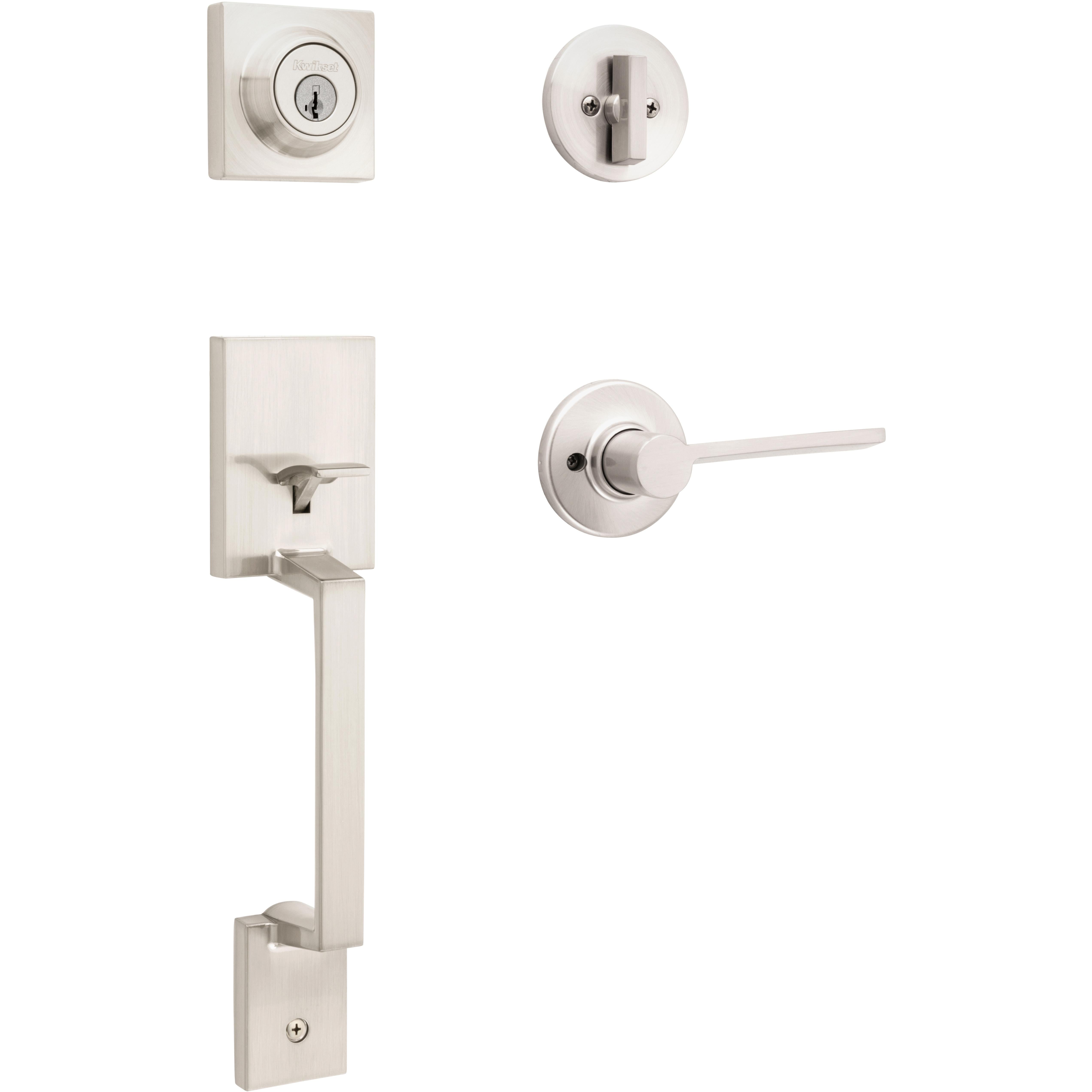 687AMDxLRL RDT 15 SMT CP Amador Handleset with Ladera - Satin Nickel