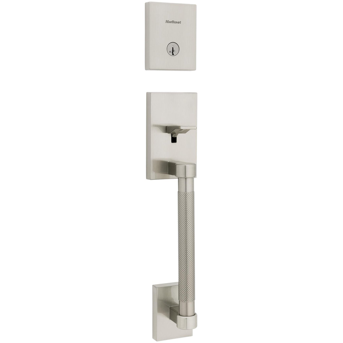 818PVH LIP 15 SMT 6AL STRKP Prava Handleset for 971 Trims - Satin Nickel