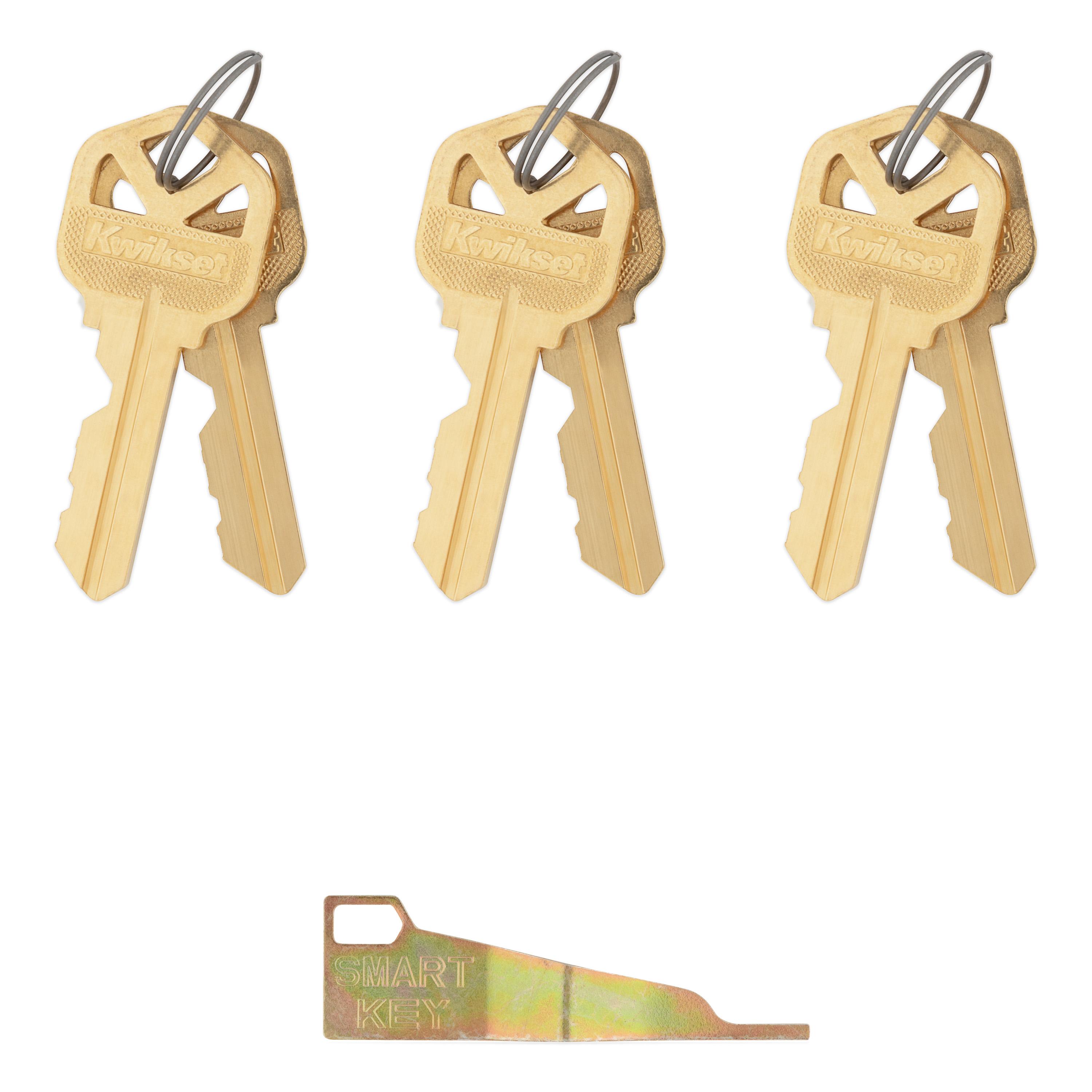 83336-001 6 Cut Keys KW1 with SMT Rekey Tool