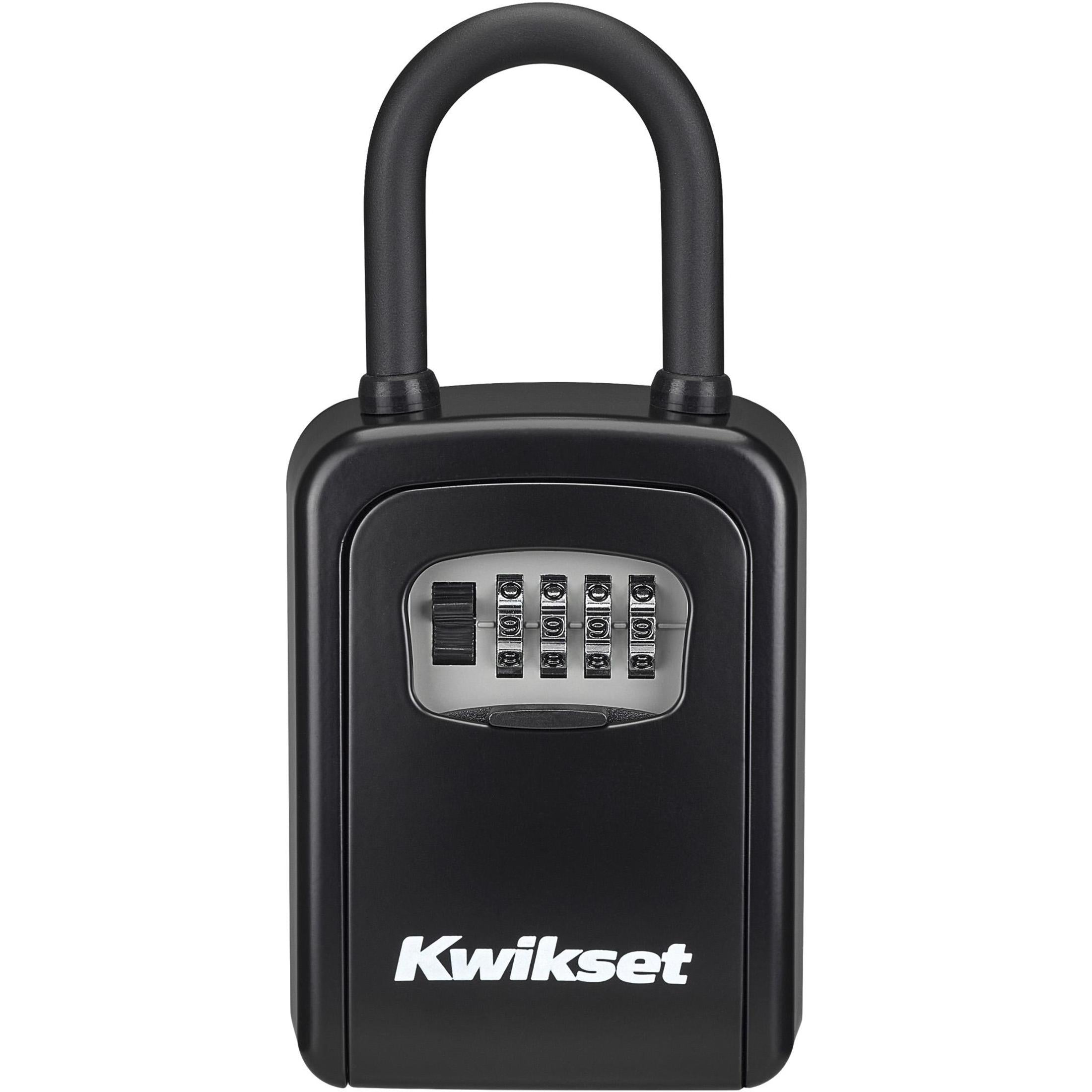 3-1/2" Combination Portable Lock Box with 2-3/16" Shackle