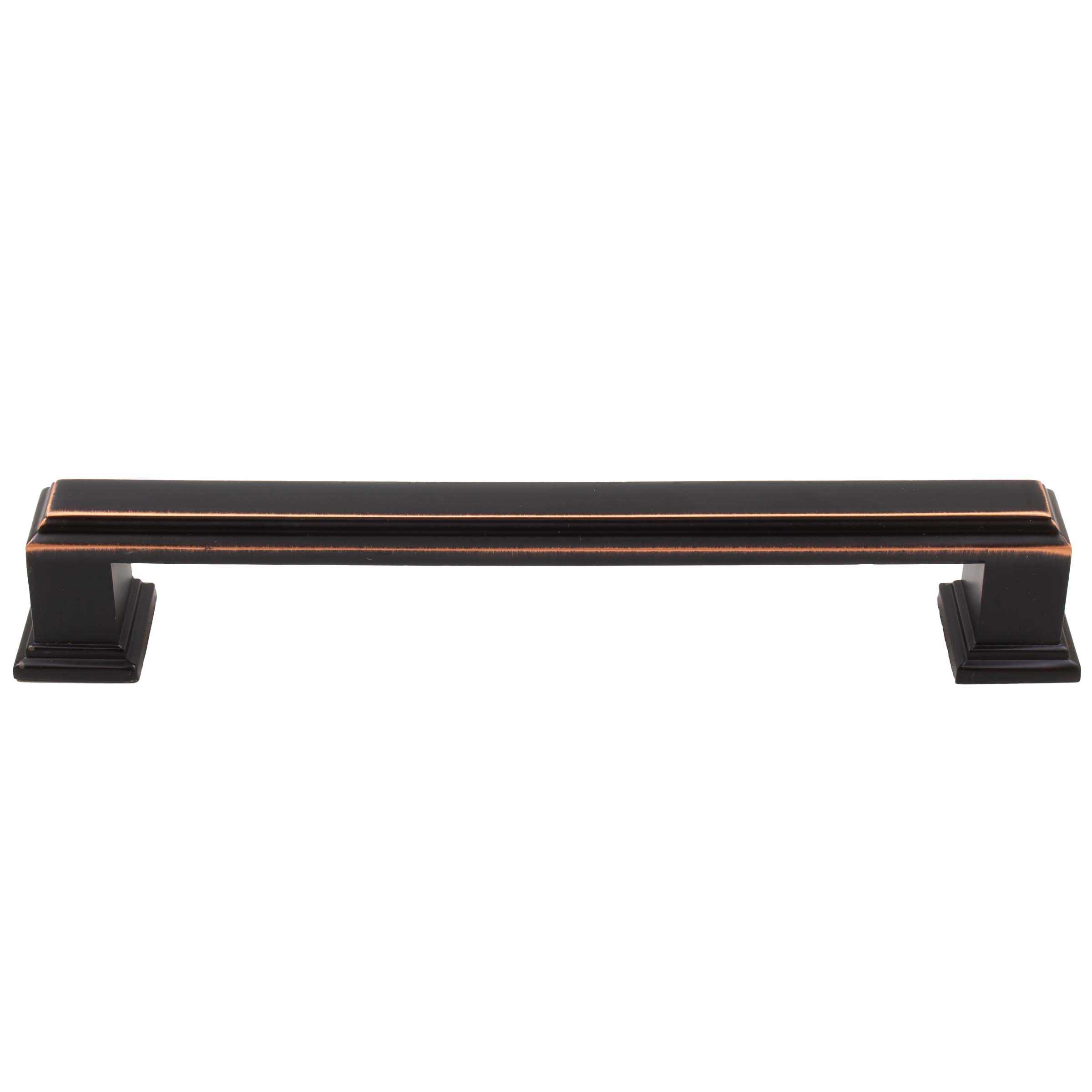 Stone Harbor Hardware Metropolis Cabinet Pull, 128 Millimeters, Vintage Bronze